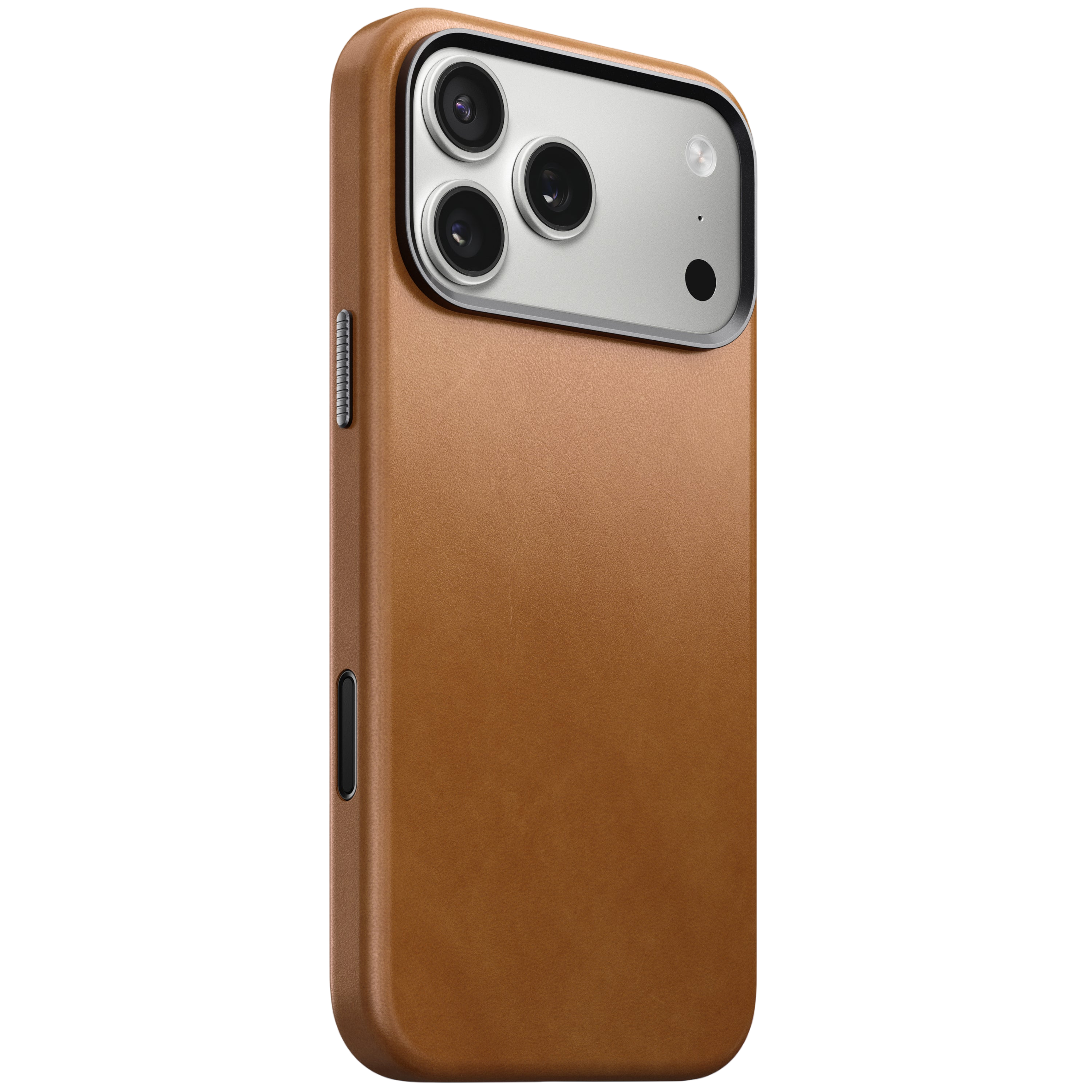 Nomad Traditional Leather Case for iPhone 17 Pro (Nomad Leather) - English Tan #color_english-tan