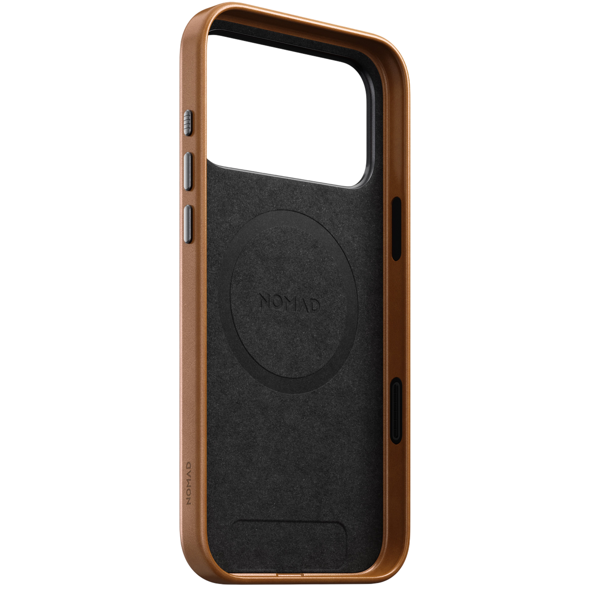 Nomad Traditional Leather Case for iPhone 17 Pro Max (Nomad Leather) - English Tan