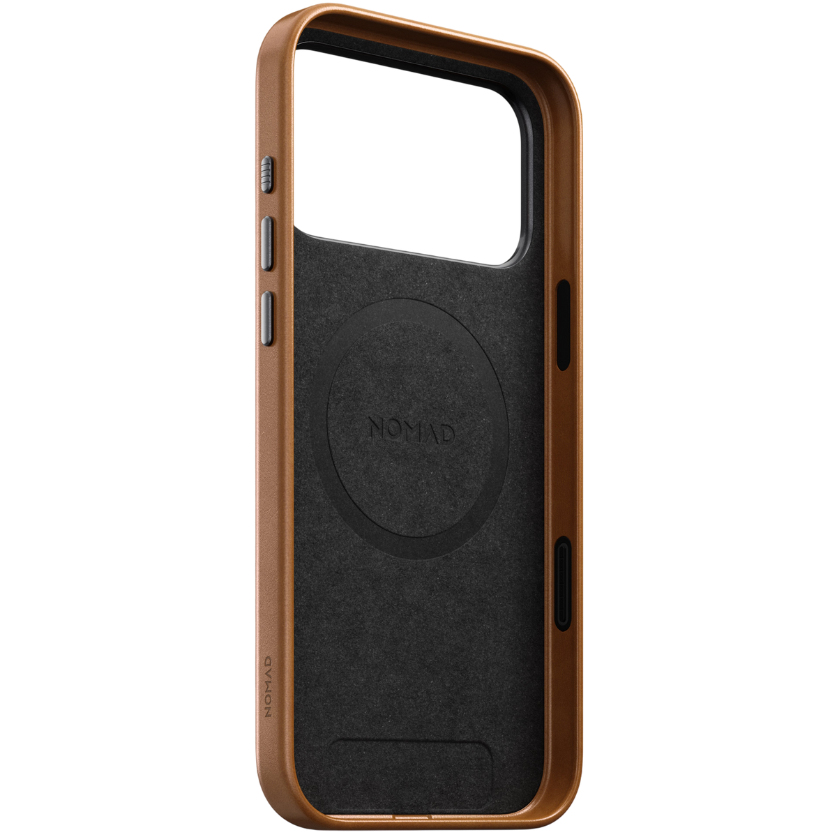 Nomad Traditional Leather Case for iPhone 17 Pro (Nomad Leather) - English Tan #color_english-tan