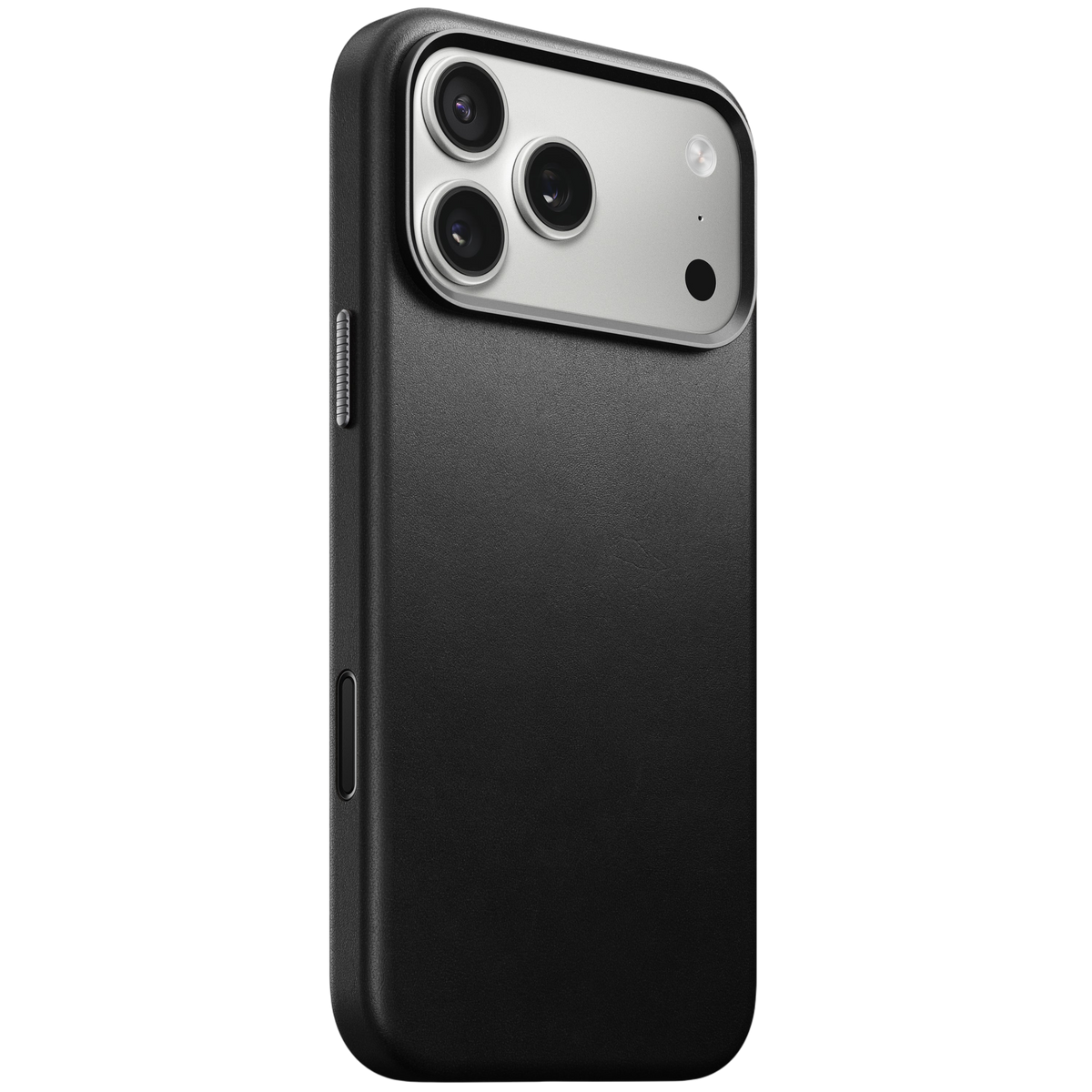 Nomad Traditional Leather Case for iPhone 17 Pro Max (Nomad Leather) - Black #color_black