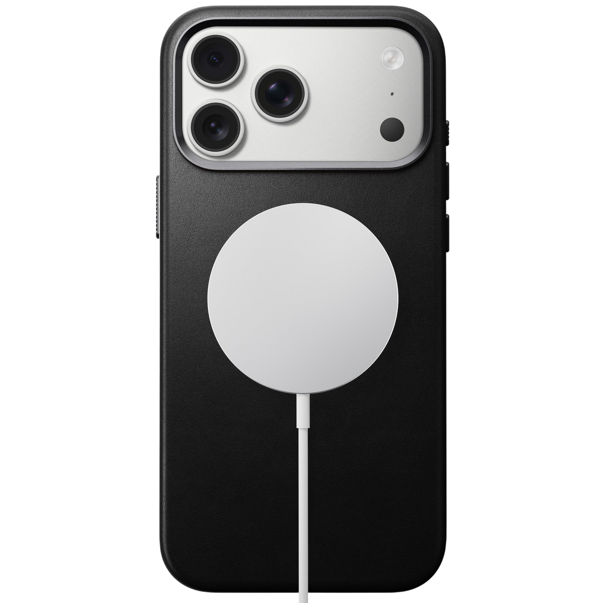 Nomad Traditional Leather Case for iPhone 17 Pro Max (Nomad Leather) - Black #color_black