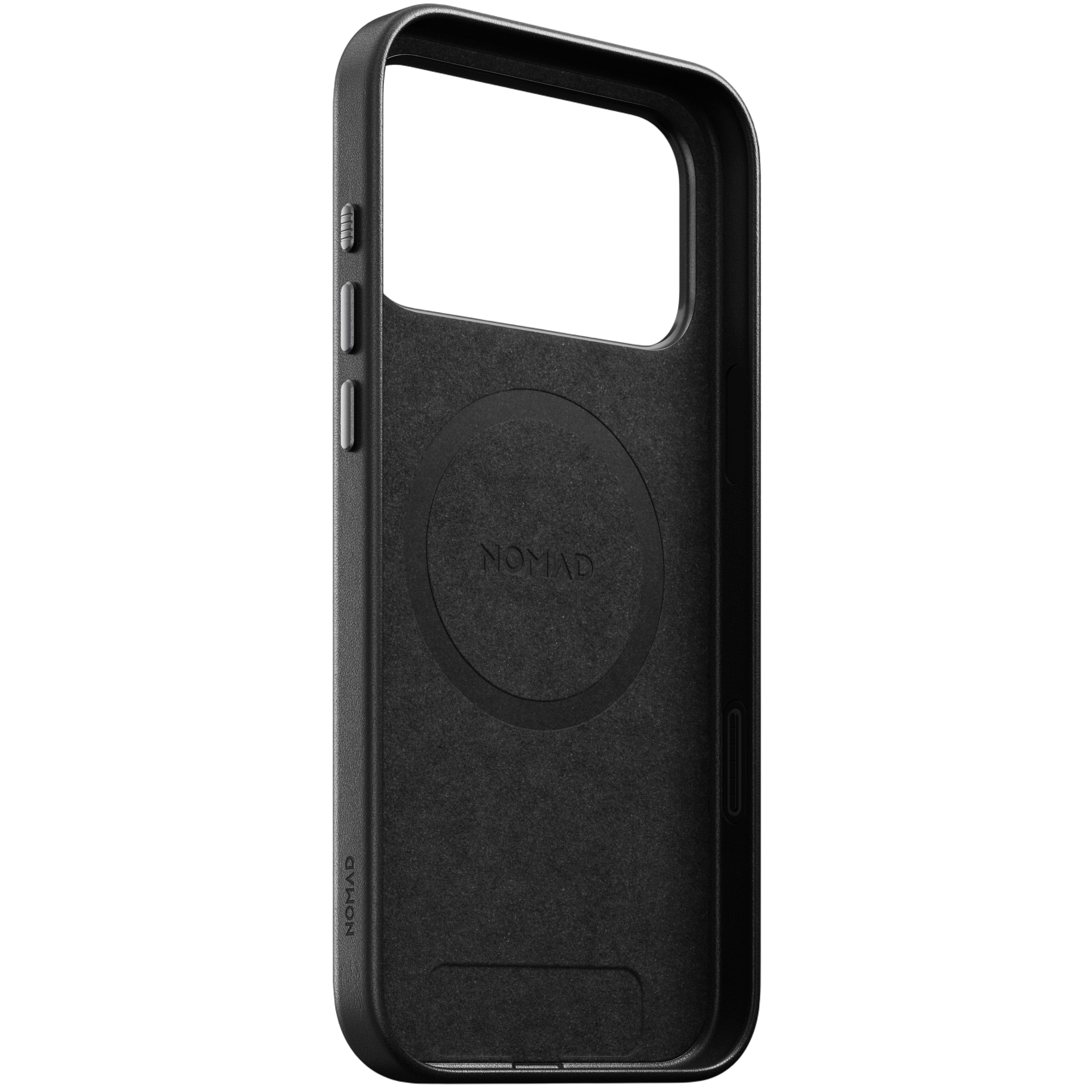 Nomad Traditional Leather Case for iPhone 17 Pro (Nomad Leather) - Black