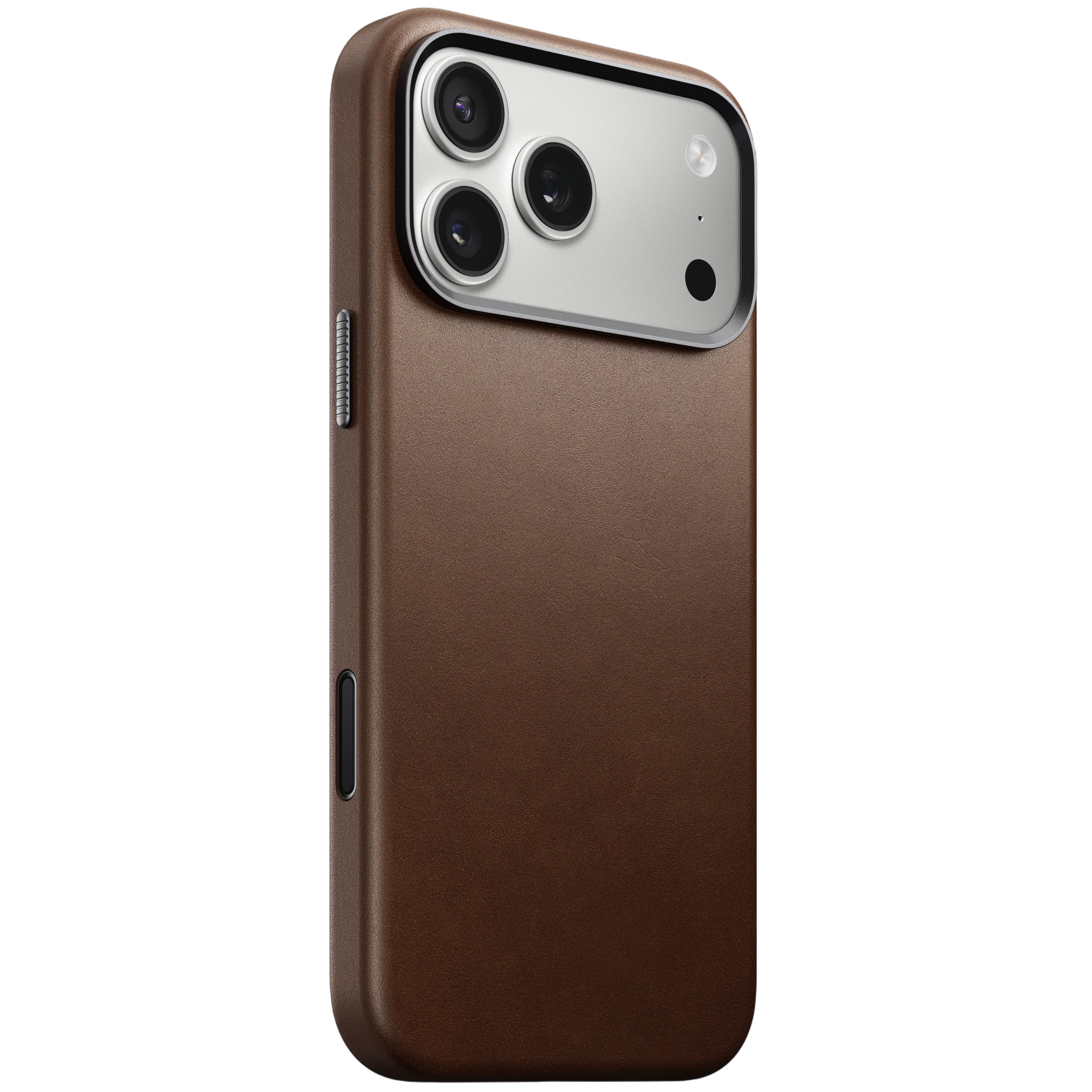 Nomad Traditional Leather Case for iPhone 17 Pro (Nomad Leather) - Brown #color_brown