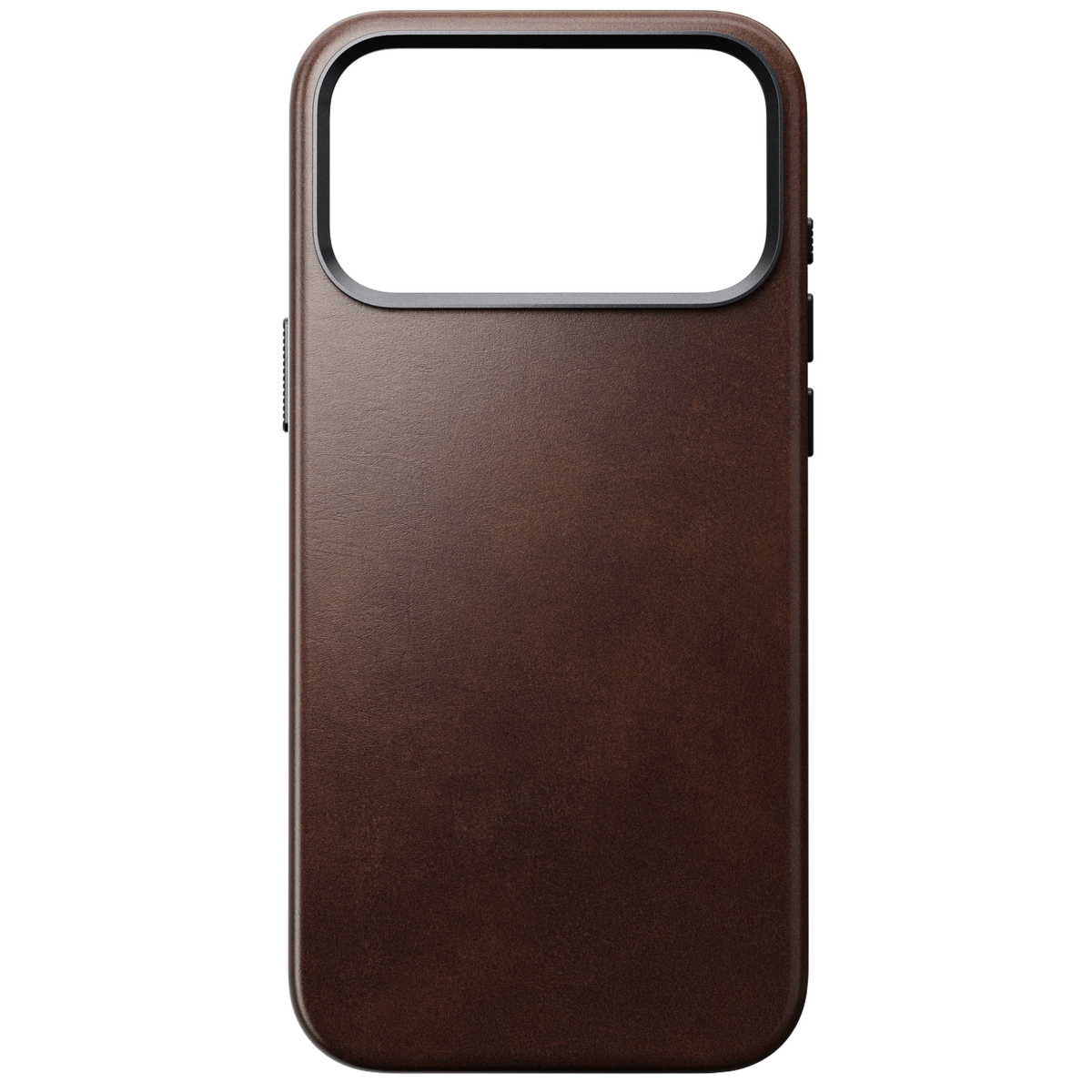 Nomad Traditional Leather Case for iPhone 17 Pro (Horween Leather) - Rustic Brown #color_rustic-brown