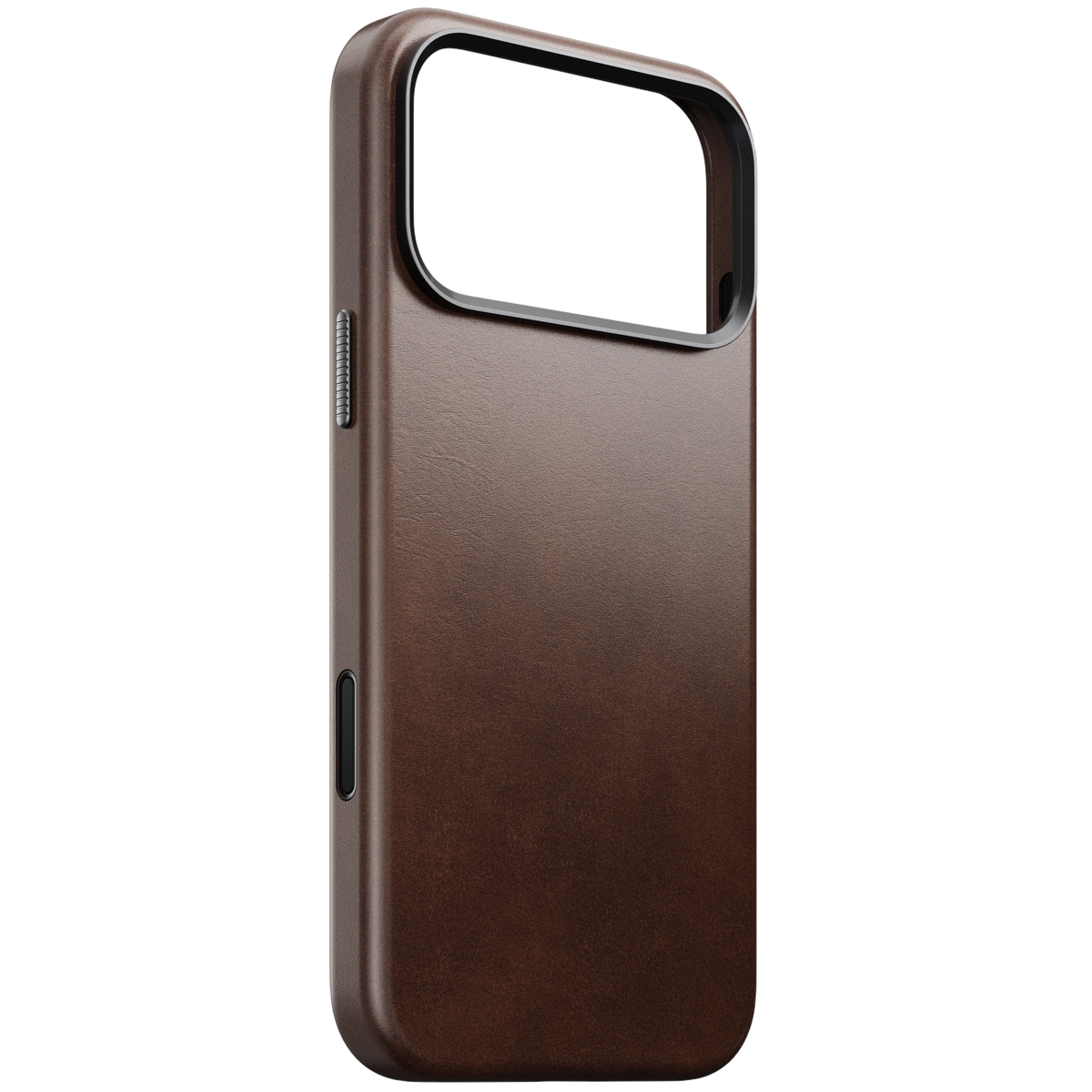 Nomad Traditional Leather Case for iPhone 17 Pro (Horween Leather) - Rustic Brown #color_rustic-brown