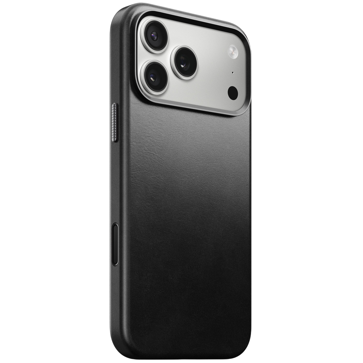 Nomad Traditional Leather Case for iPhone 17 Pro (Horween Leather) - Black #color_black
