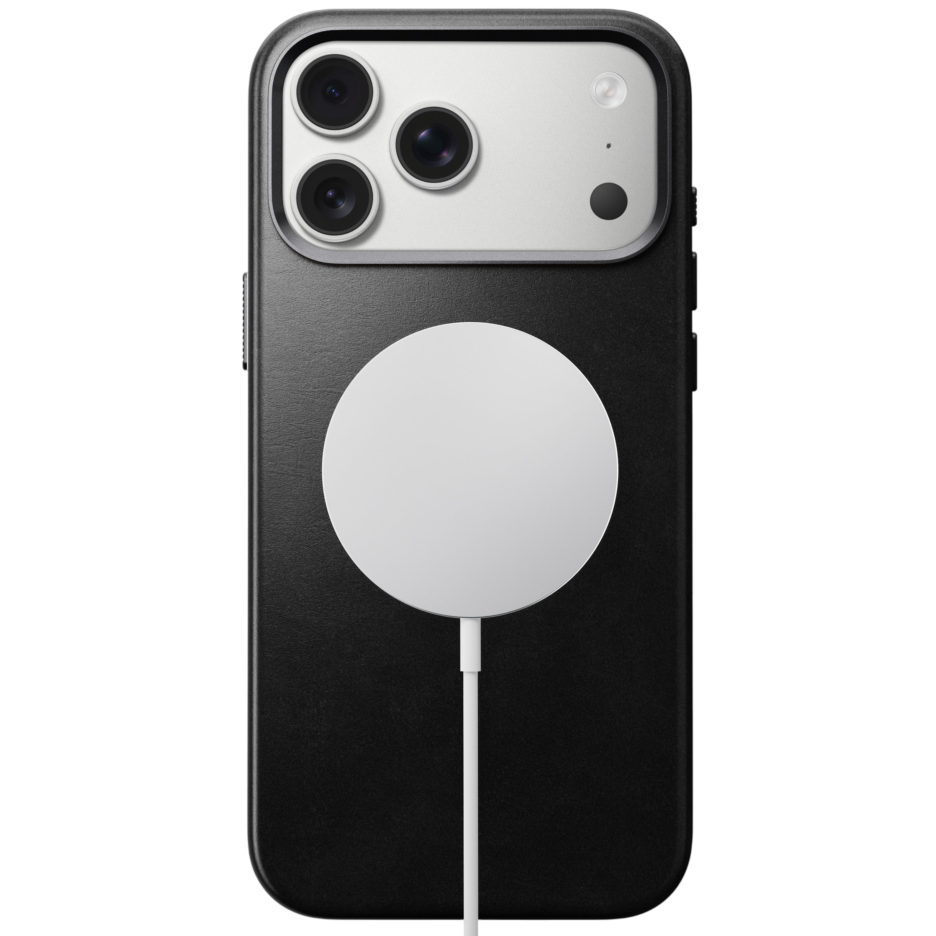Nomad Traditional Leather Case for iPhone 17 Pro (Horween Leather) - Black #color_black