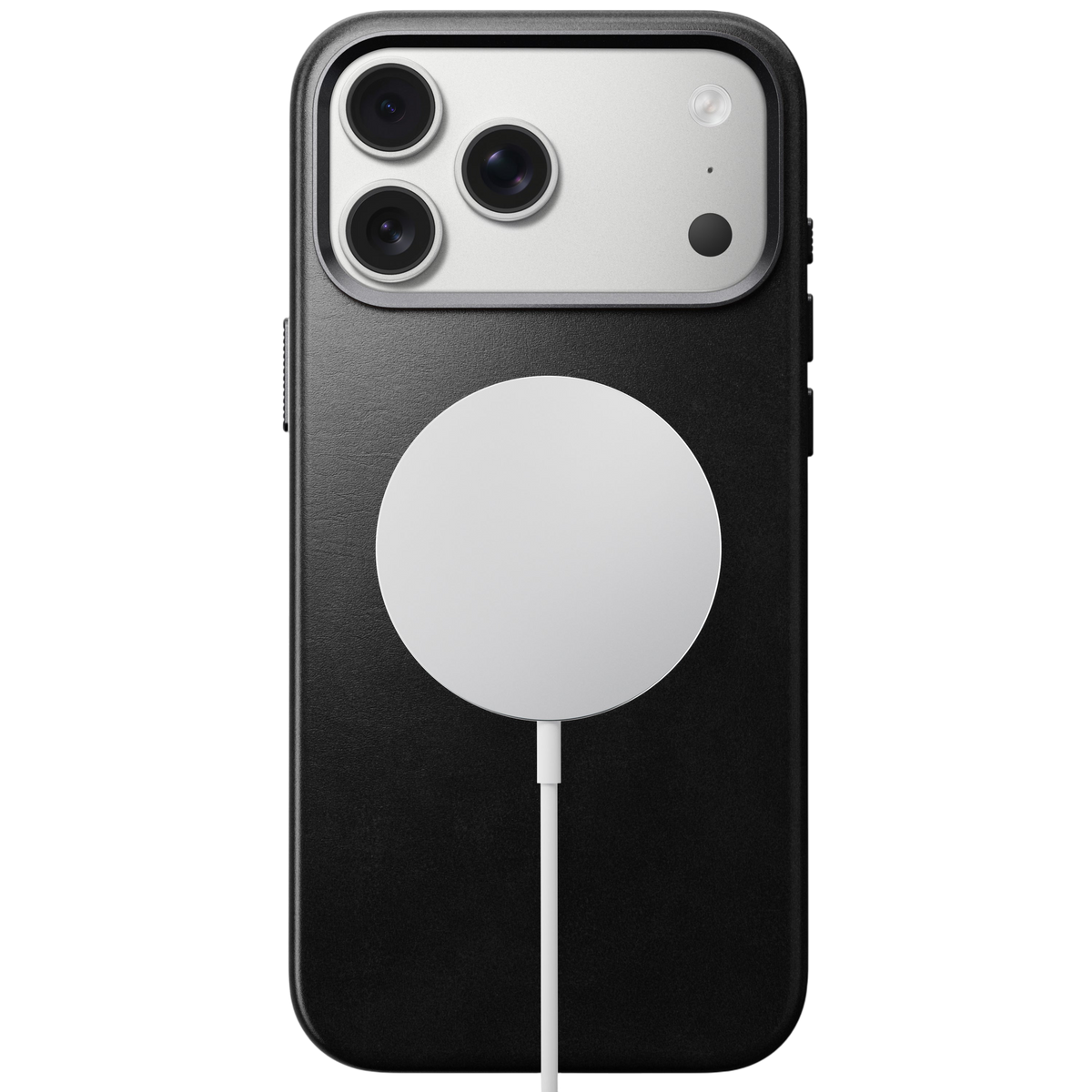 Nomad Traditional Leather Case for iPhone 17 Pro (Horween Leather) - Black #color_black