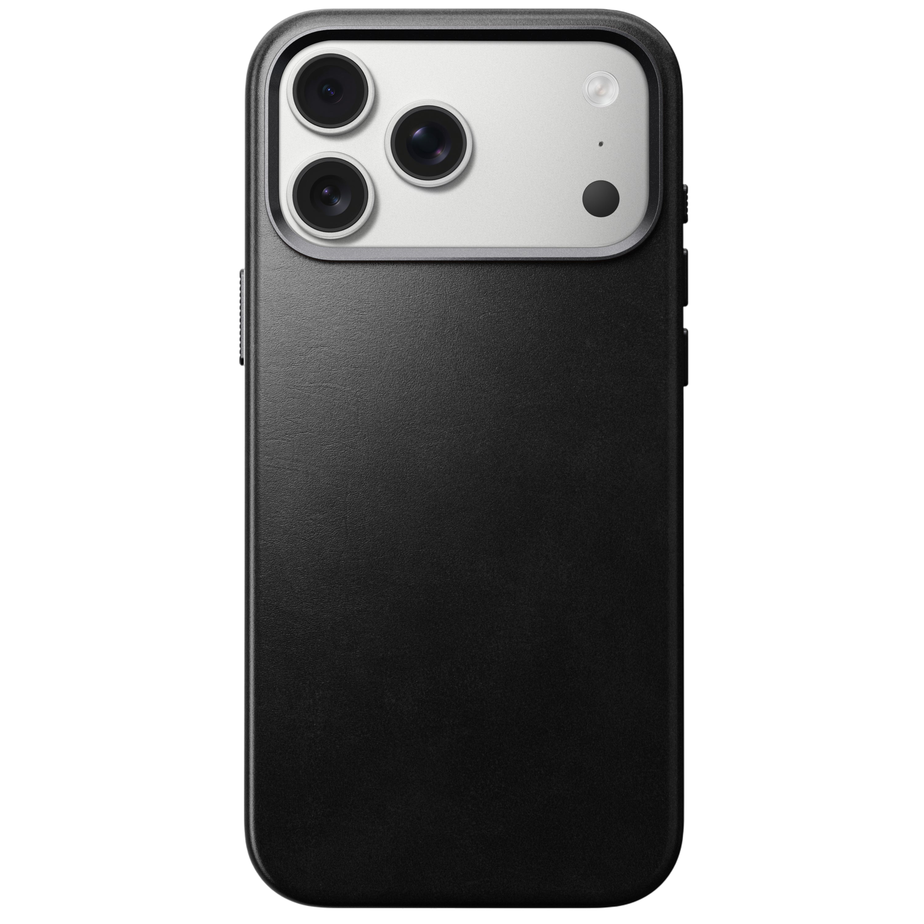 Nomad Traditional Leather Case for iPhone 17 Pro (Horween Leather) - Black #color_black