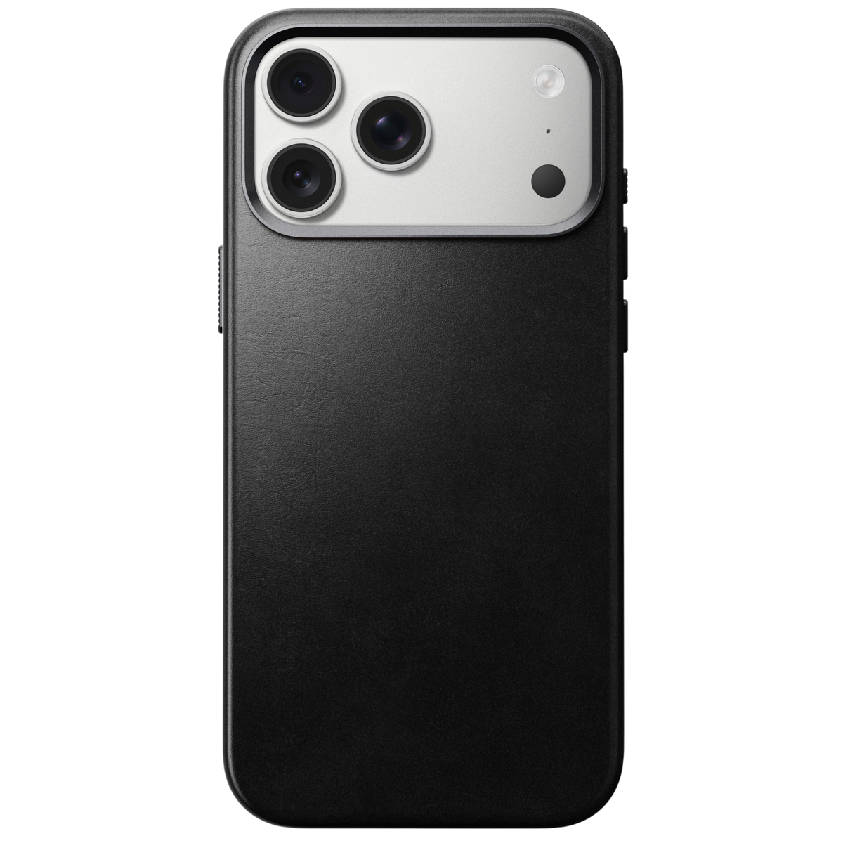 Nomad Traditional Leather Case for iPhone 17 Pro (Horween Leather) - Black #color_black