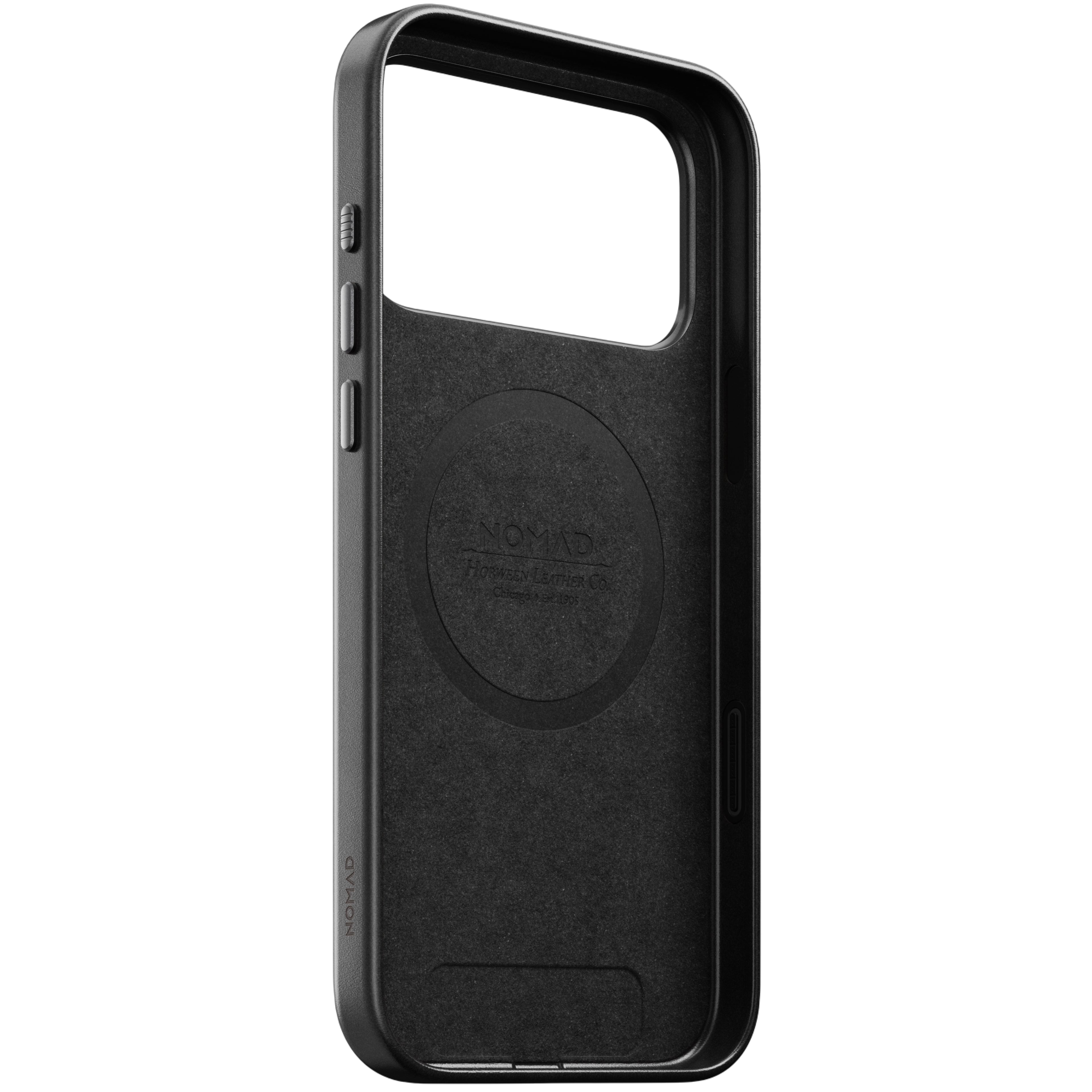 Nomad Traditional Leather Case for iPhone 17 Pro (Horween Leather) - Black