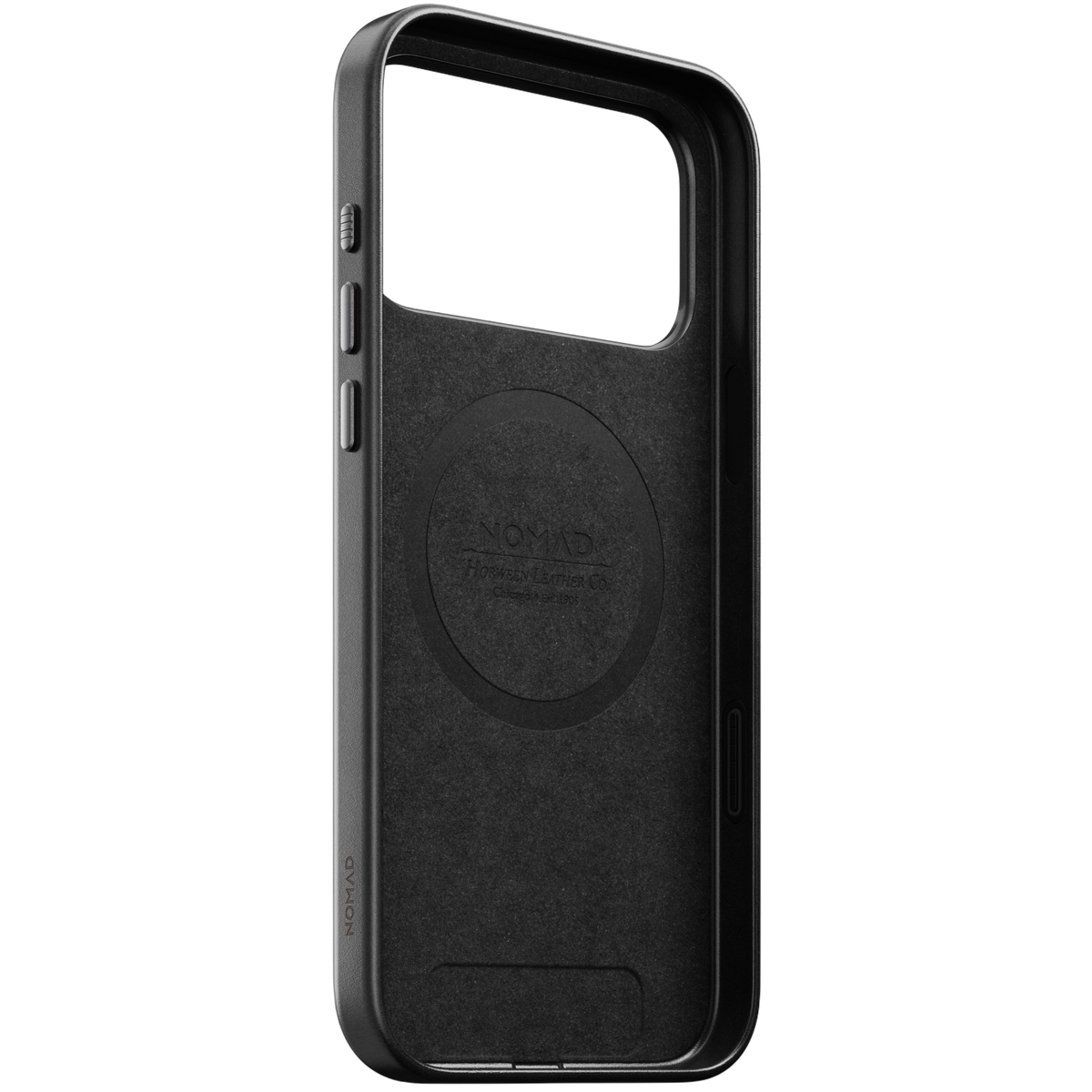 Nomad Traditional Leather Case for iPhone 17 Pro (Horween Leather) - Black #color_black