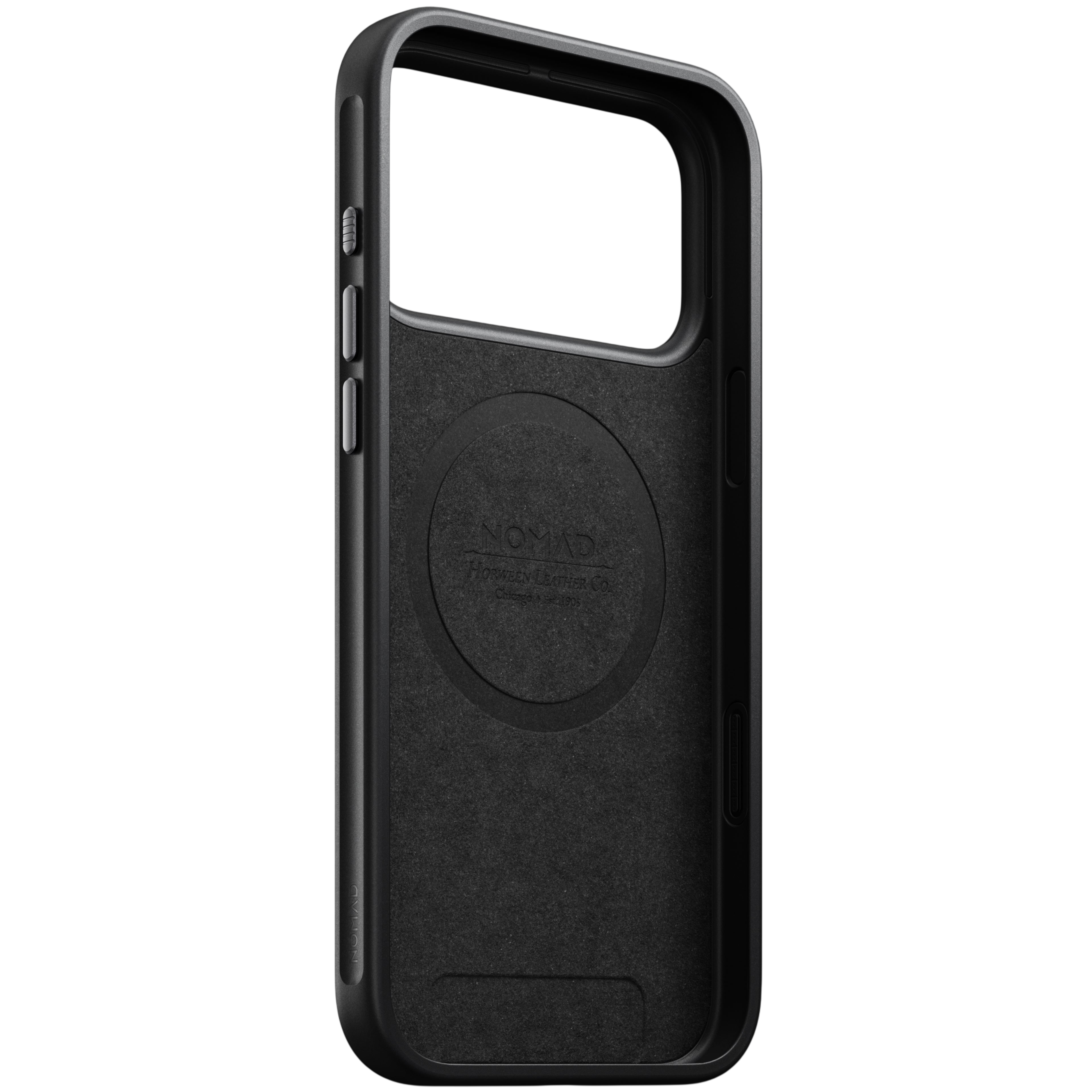 غلاف نوماد الحديث من الجلد لهاتف آيفون 17 برو ماكس (جلد هوروين)