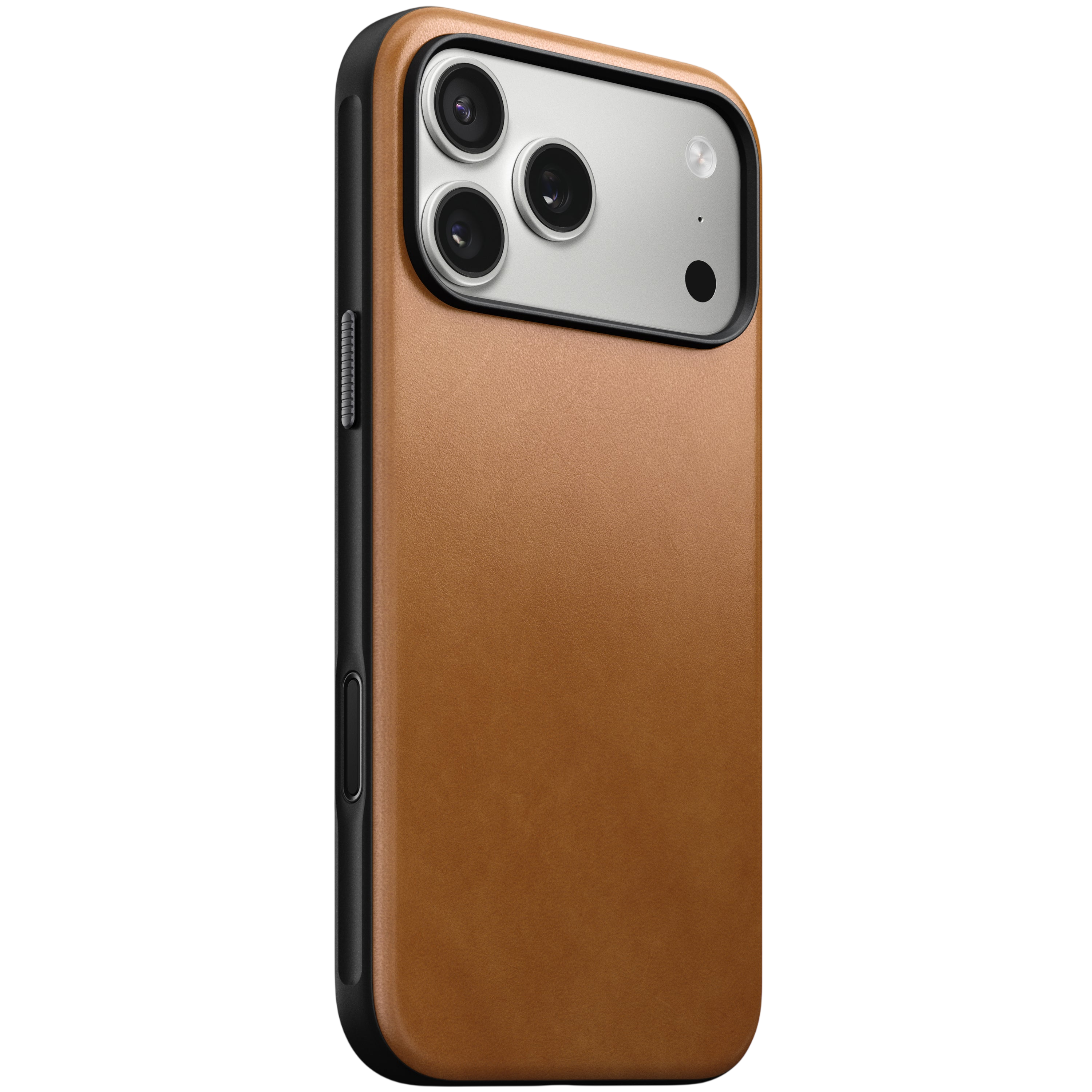 Nomad Modern Leather Case for iPhone 17 Pro Max (Nomad Leather) - English Tan #color_english-tan