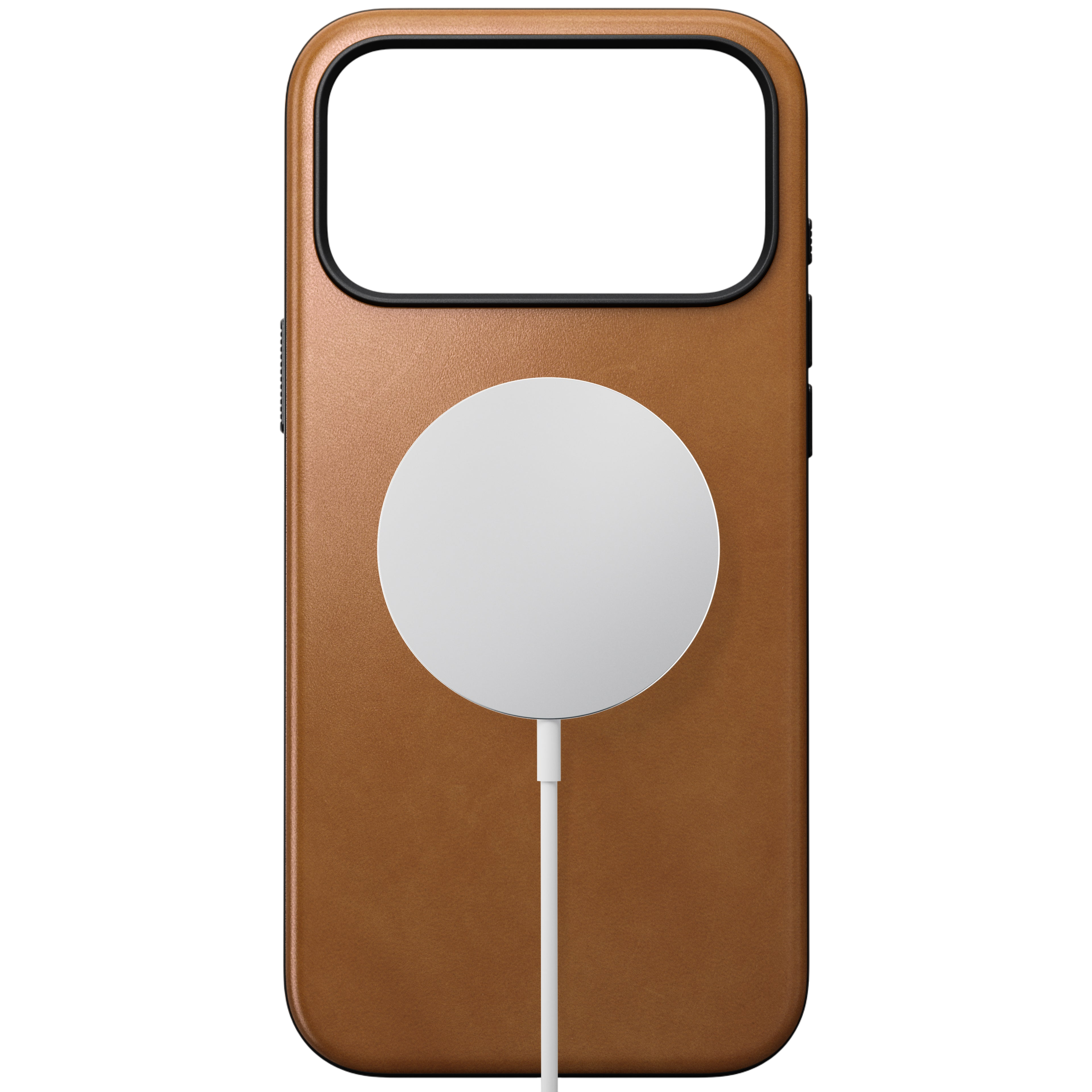 Nomad Modern Leather Case for iPhone 17 Pro Max (Nomad Leather) - English Tan #color_english-tan