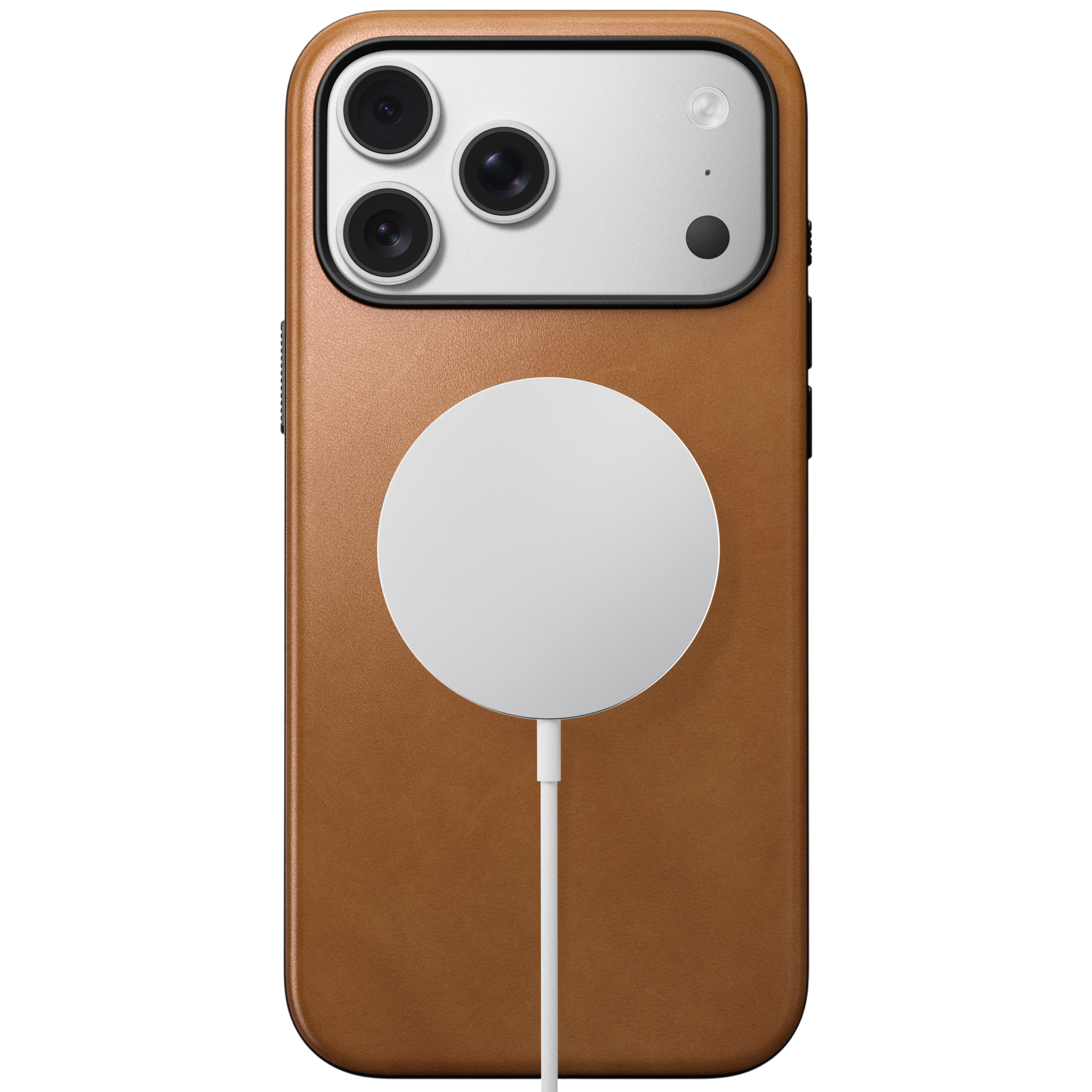 Nomad Modern Leather Case for iPhone 17 Pro Max (Nomad Leather) - English Tan #color_english-tan