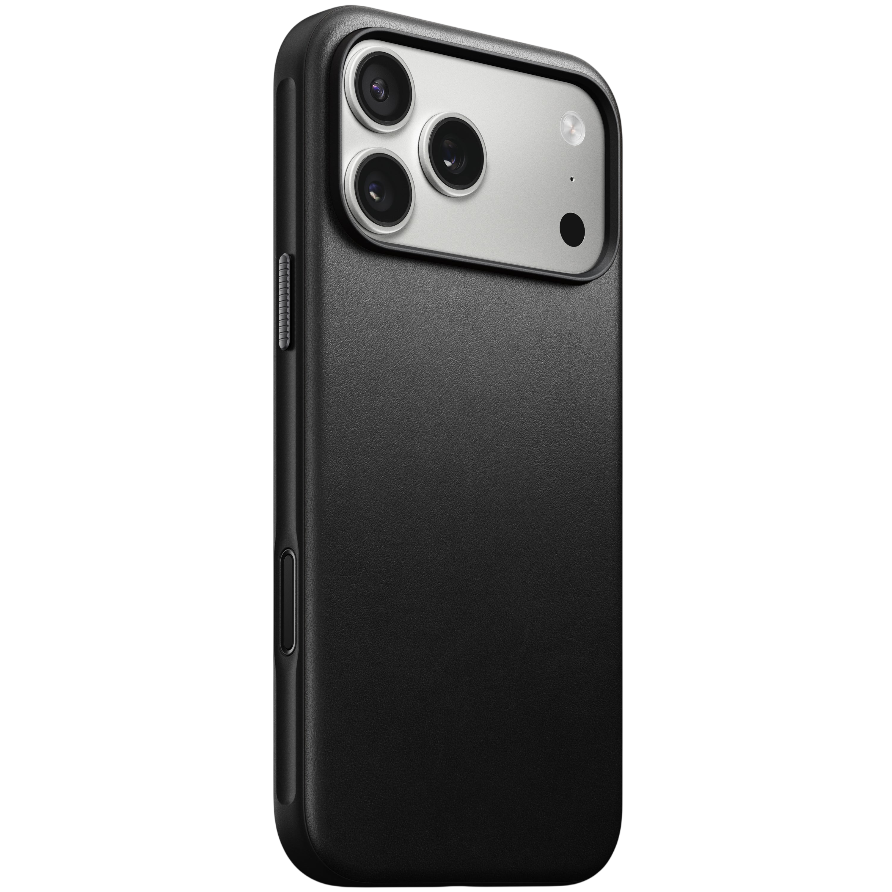 Nomad Modern Leather Case for iPhone 17 Pro Max (Nomad Leather) - Black #color_black