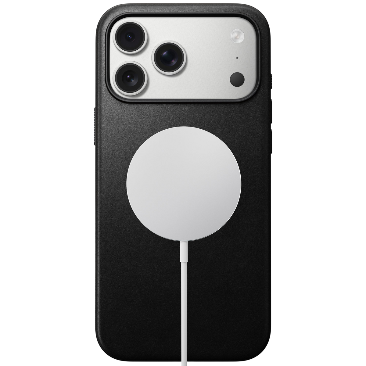 Nomad Modern Leather Case for iPhone 17 Pro Max (Nomad Leather) - Black #color_black