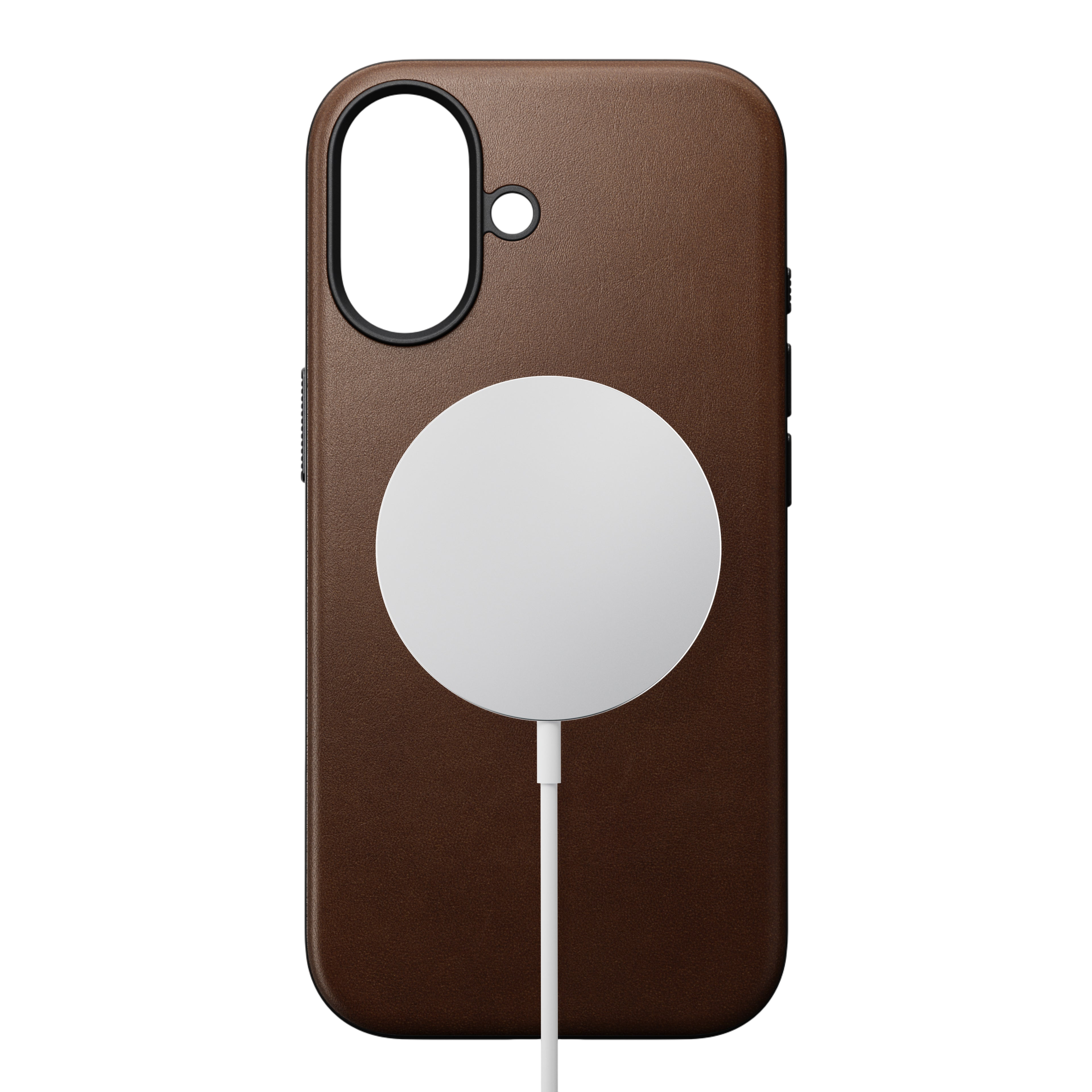 Nomad Modern Leather Case for iPhone 17 (Nomad Leather) - Brown
