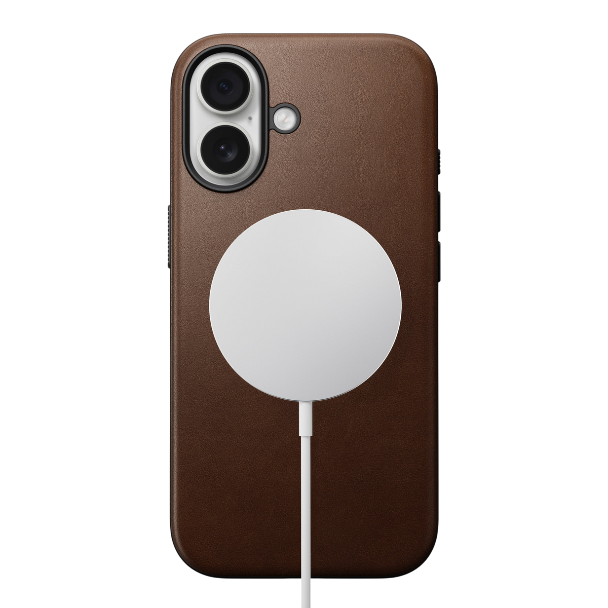 Nomad Modern Leather Case for iPhone 17 (Nomad Leather) - Brown #color_brown