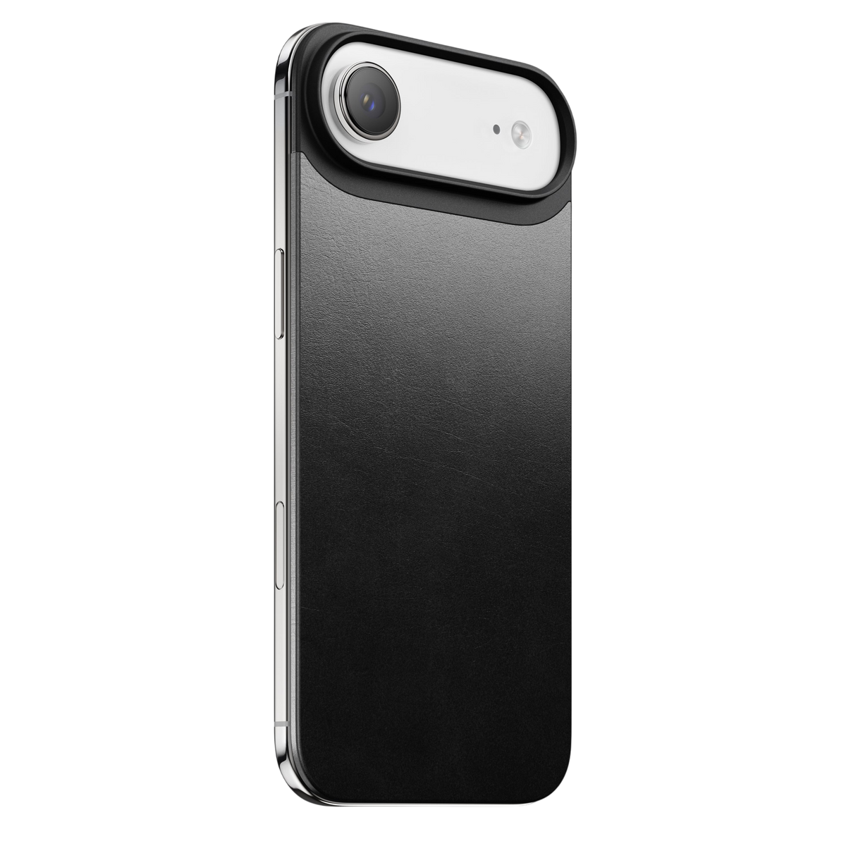 Nomad Mag Back Leather Case for iPhone Air (Horween Leather) - Black