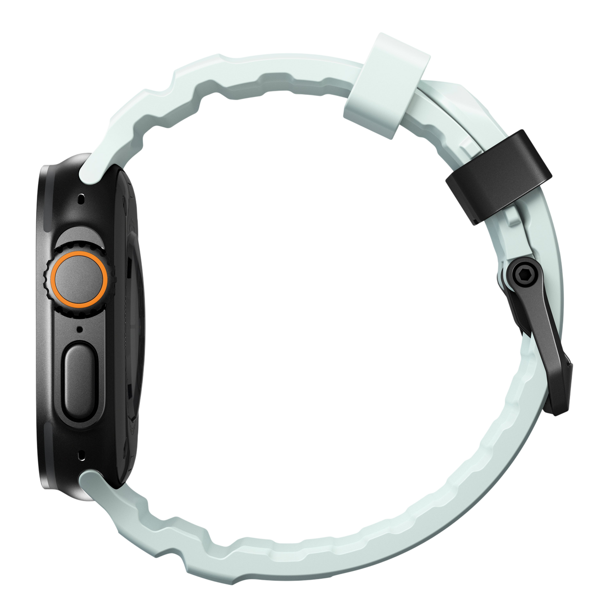 Nomad Rocky Point Band for Apple Watch 49mm / 46mm / 45mm - Icy Blue Glow #color_icy-blue-glow