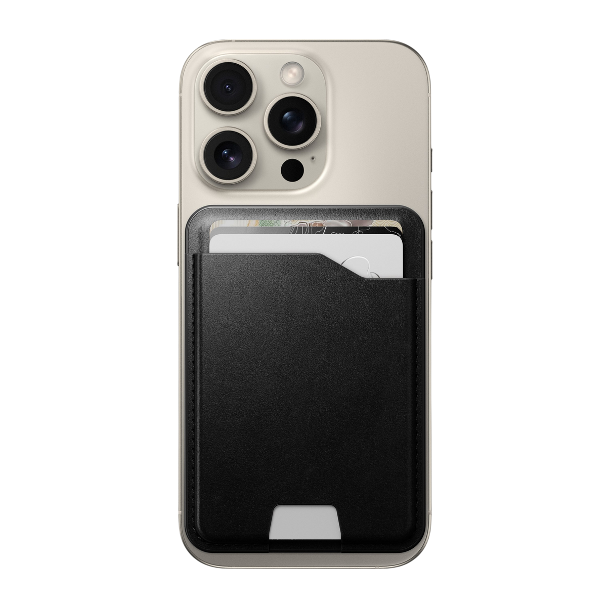 حافظة بطاقات Nomad Leather Mag Wallet with Find My Tracking
