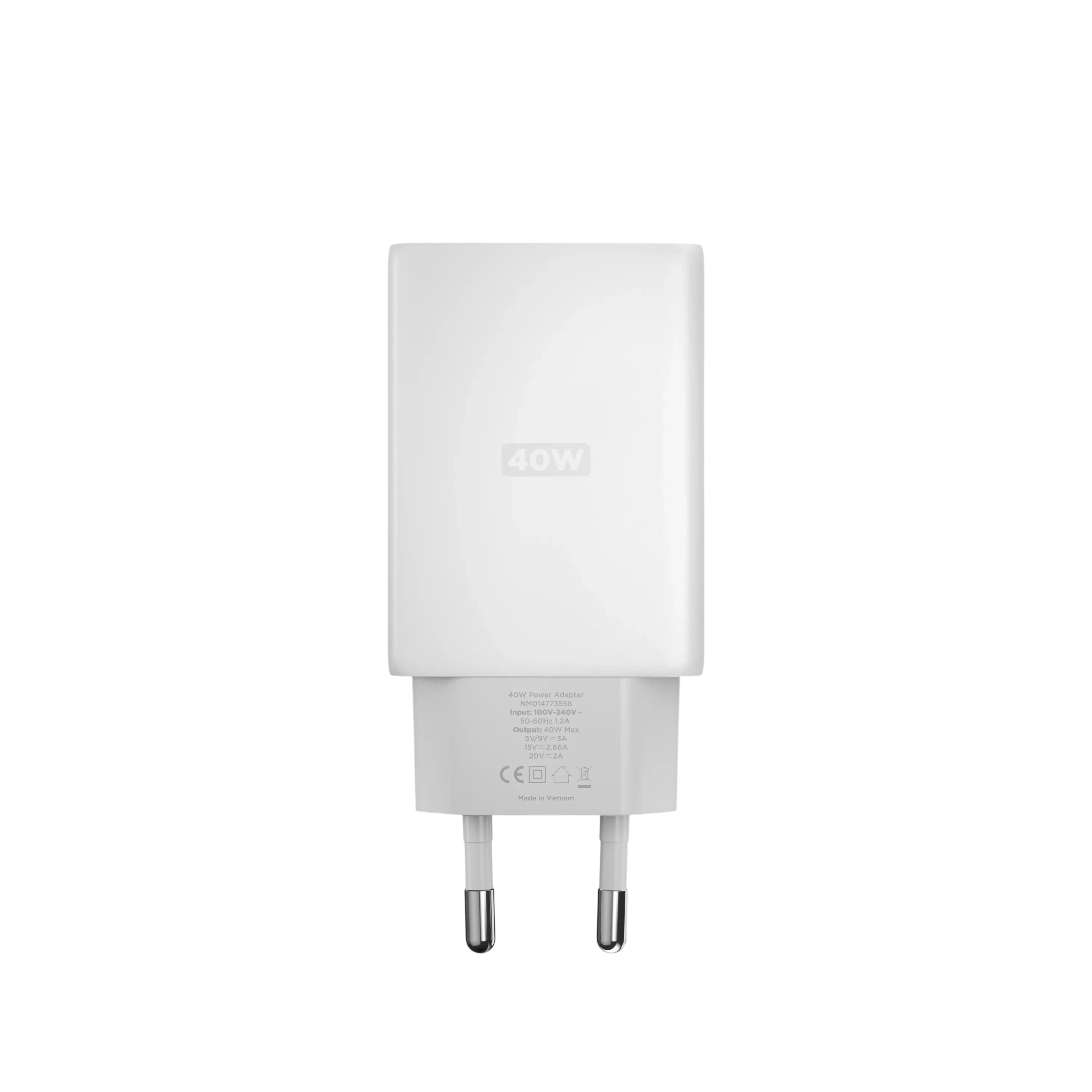 محول الطاقة USB-C نحيف 40 واط من نوماد