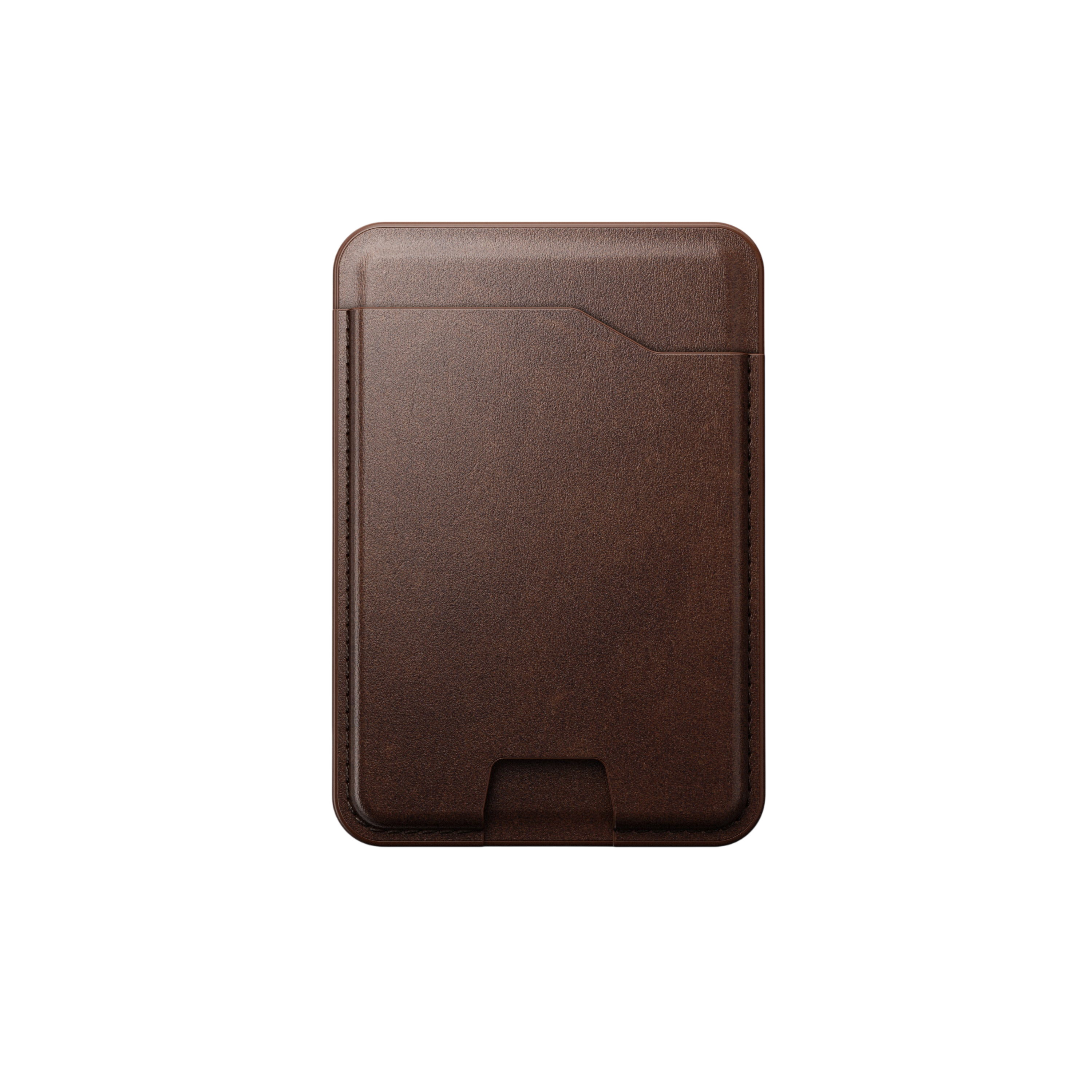 Nomad Leather Mag Wallet with Find My Tracking