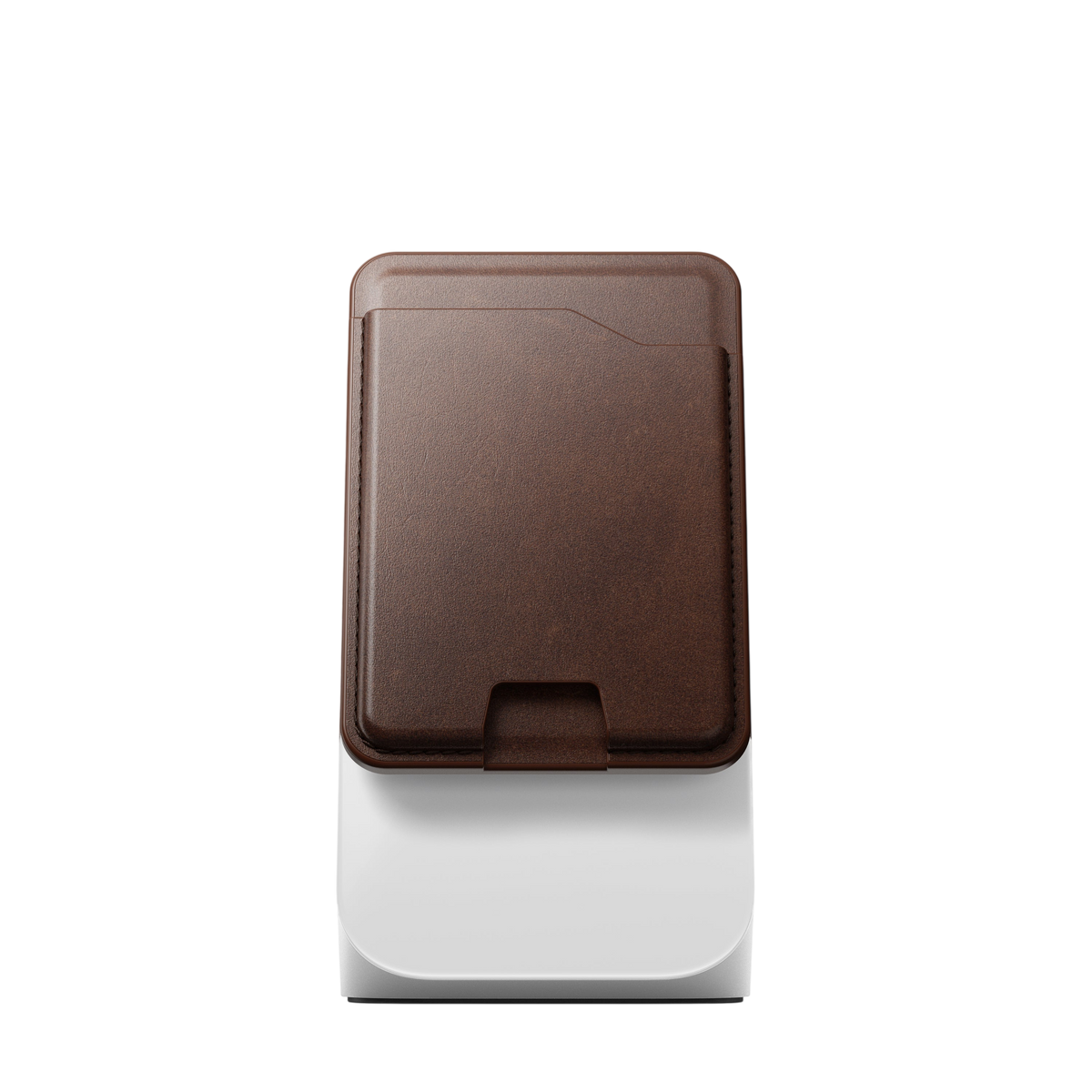 Nomad Leather Mag Wallet with Find My Tracking