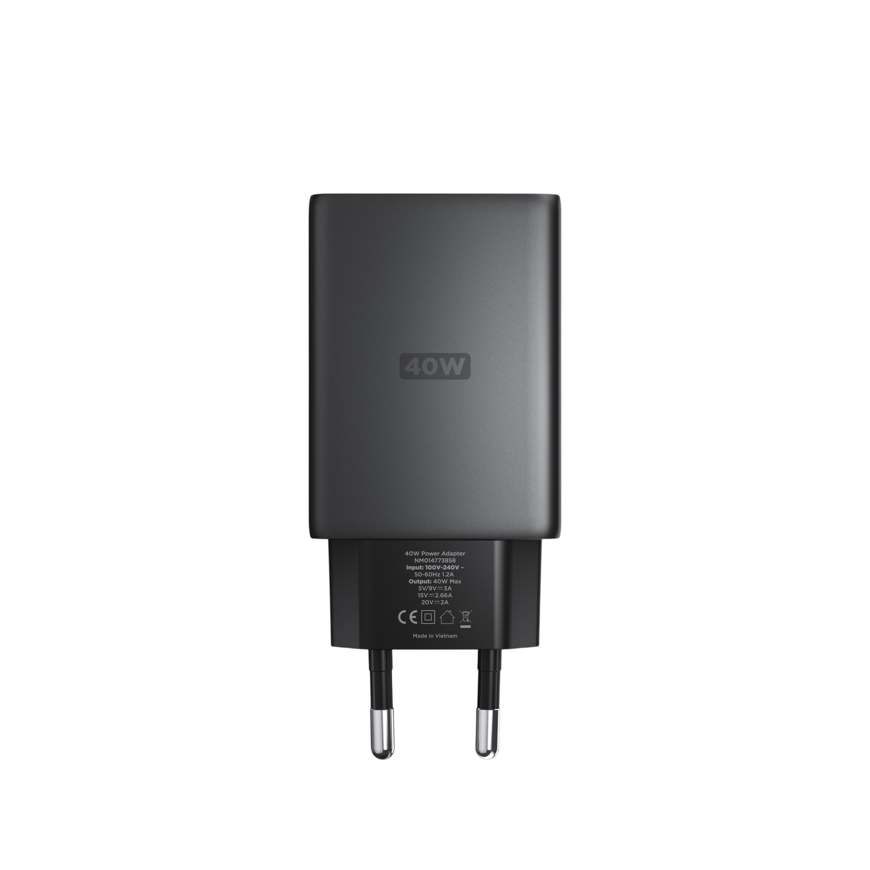 محول الطاقة USB-C نحيف 40 واط من نوماد
