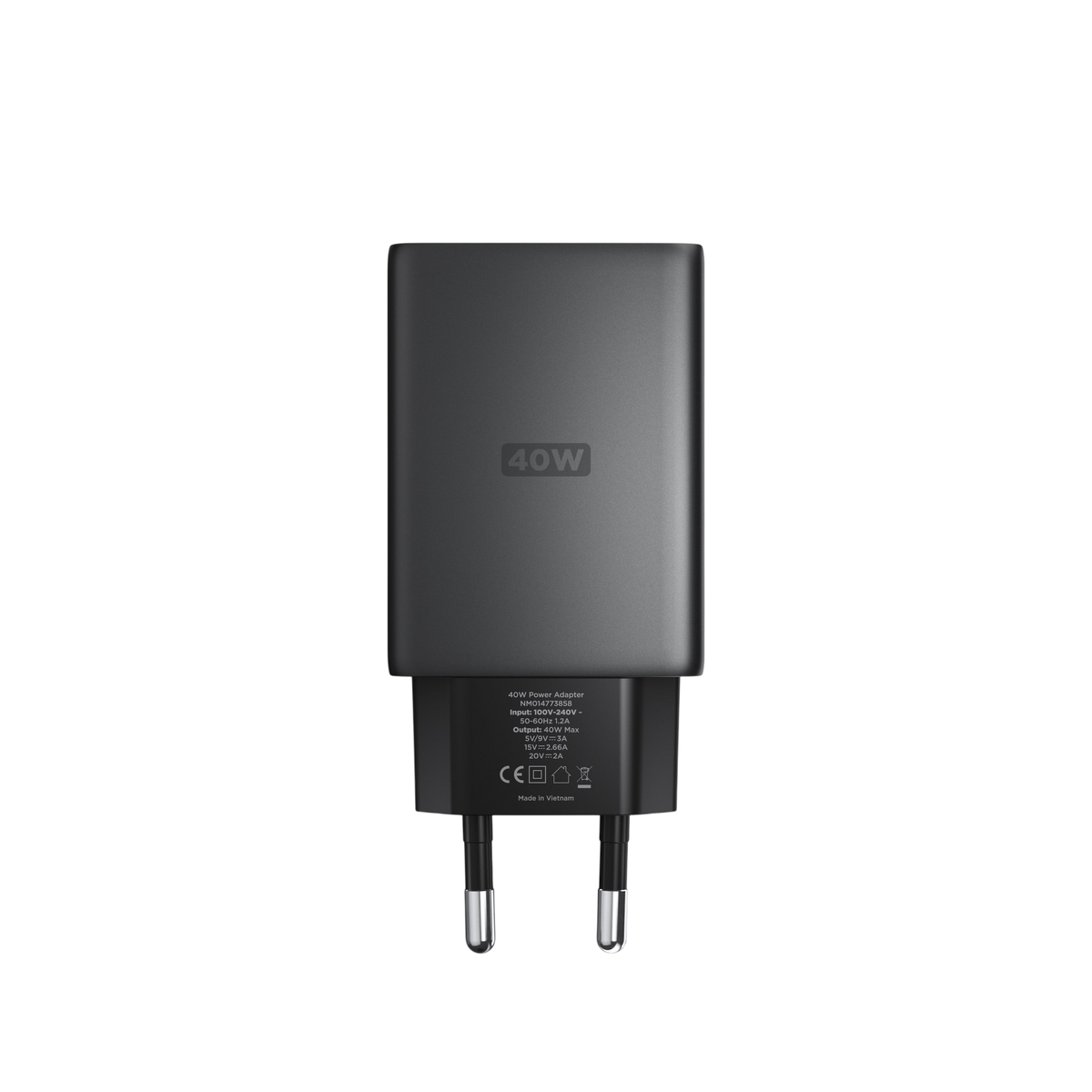 Nomad 40W Slim USB-C Power Adapter - Black #color_black