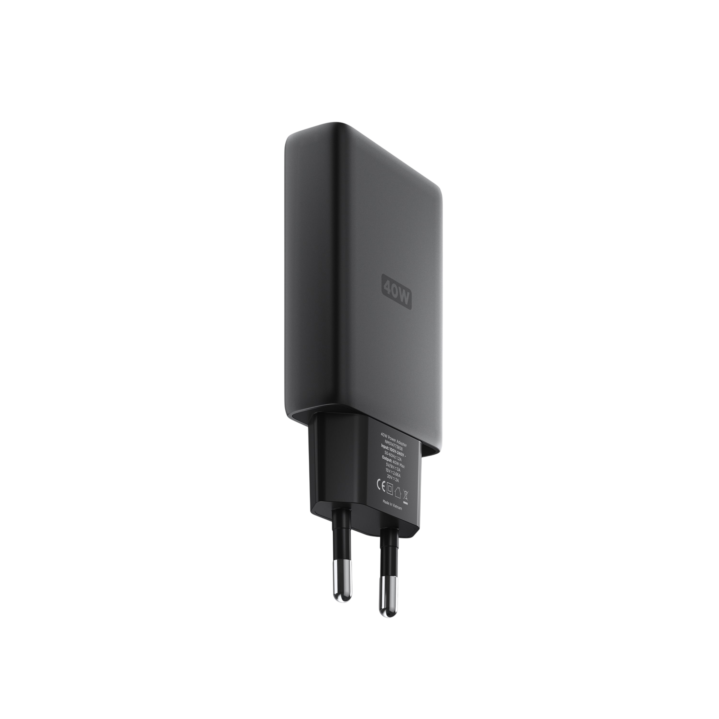 محول الطاقة USB-C نحيف 40 واط من نوماد