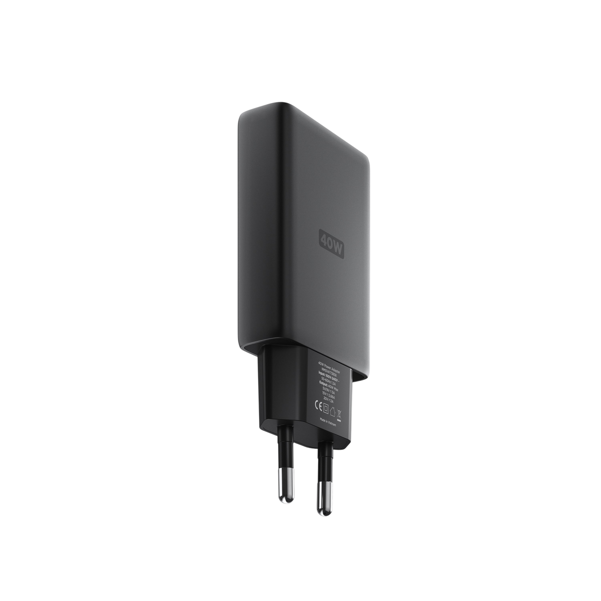 Nomad 40W Slim USB-C Power Adapter - Black #color_black