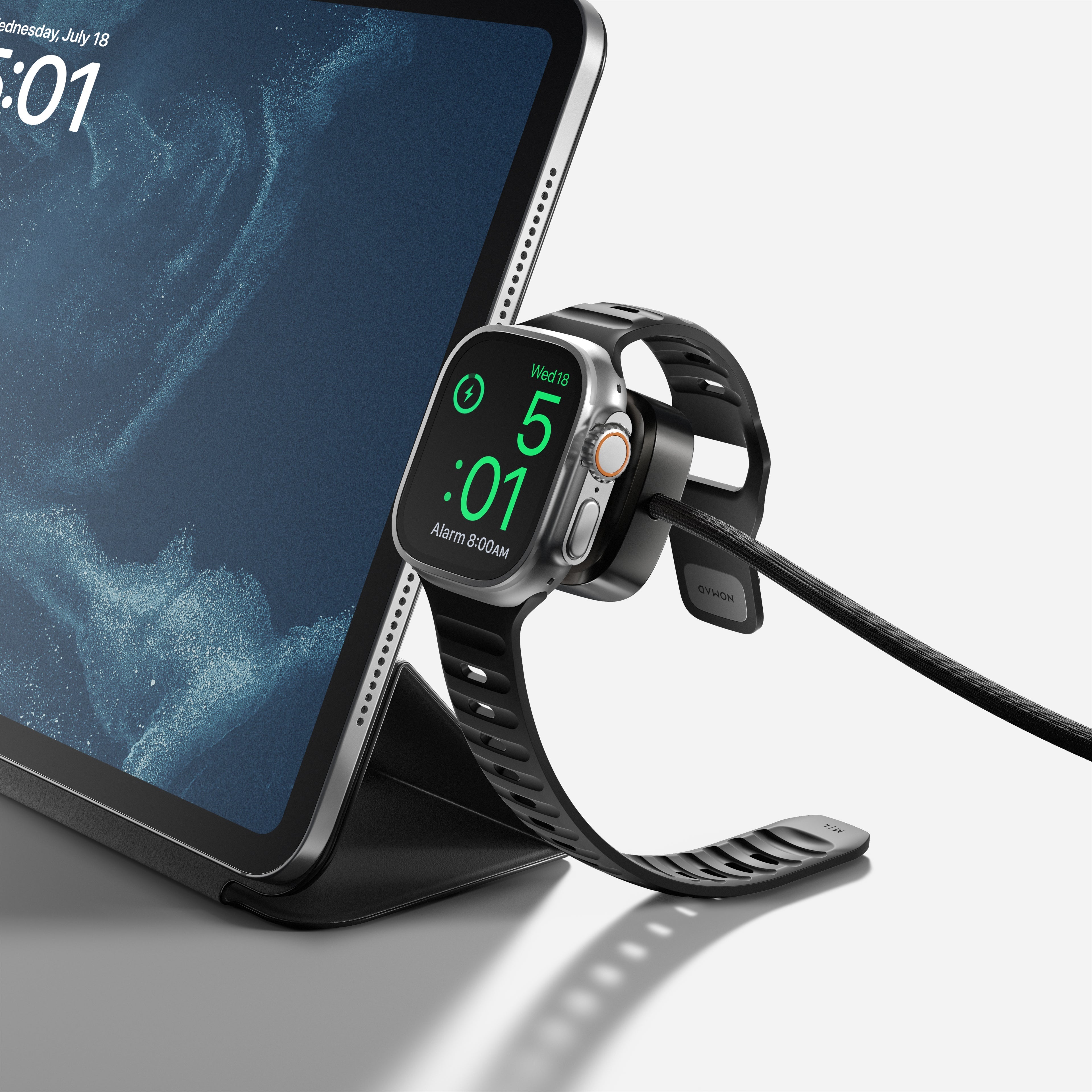 Nomad Universal Cable for Apple Watch 1.5m | USB-C | Apple Watch Fast Charging