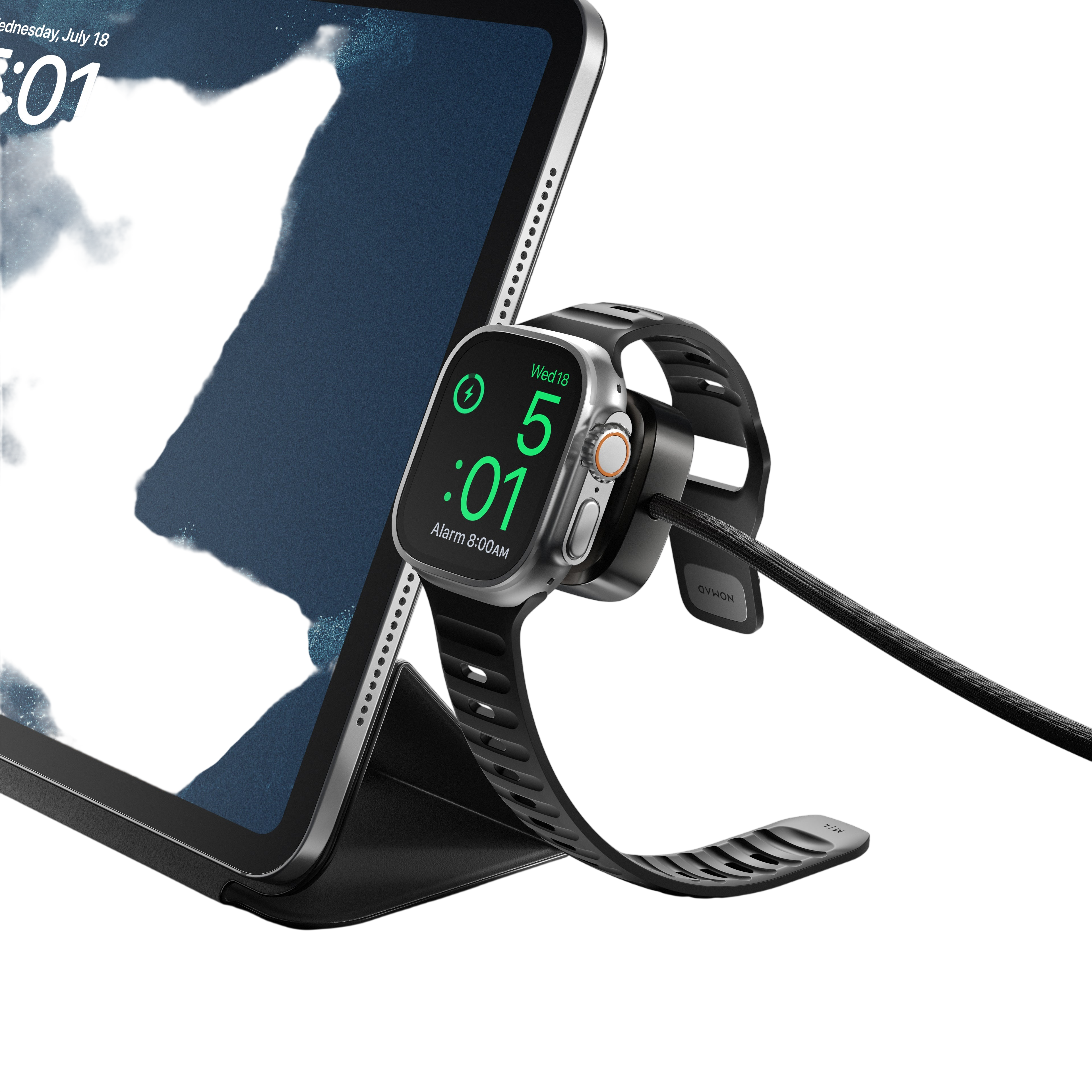 Nomad Universal Cable for Apple Watch 1.5m | USB-C | Apple Watch Fast Charging