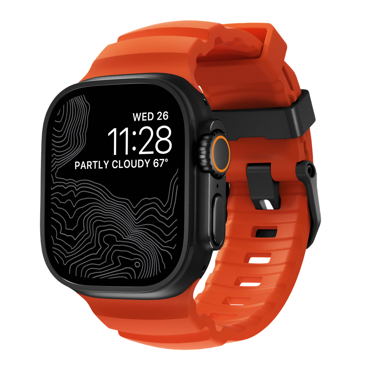 Nomad Rocky Point Band for Apple Watch 49mm / 46mm / 45mm - Magma