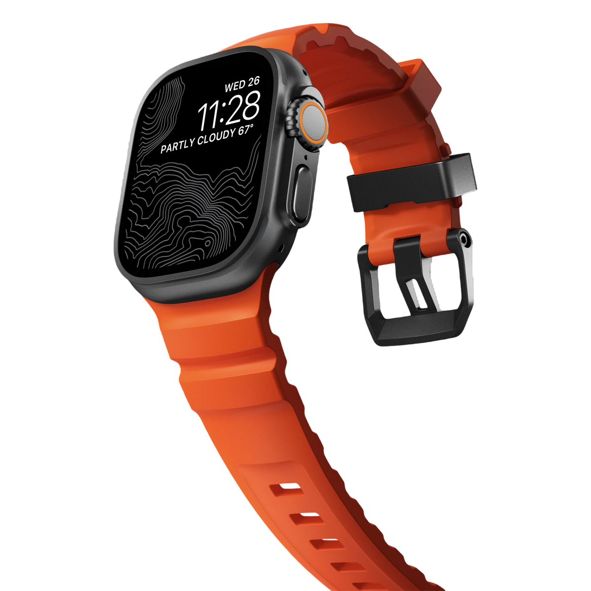 Nomad Rocky Point Band for Apple Watch 49mm / 46mm / 45mm - Magma