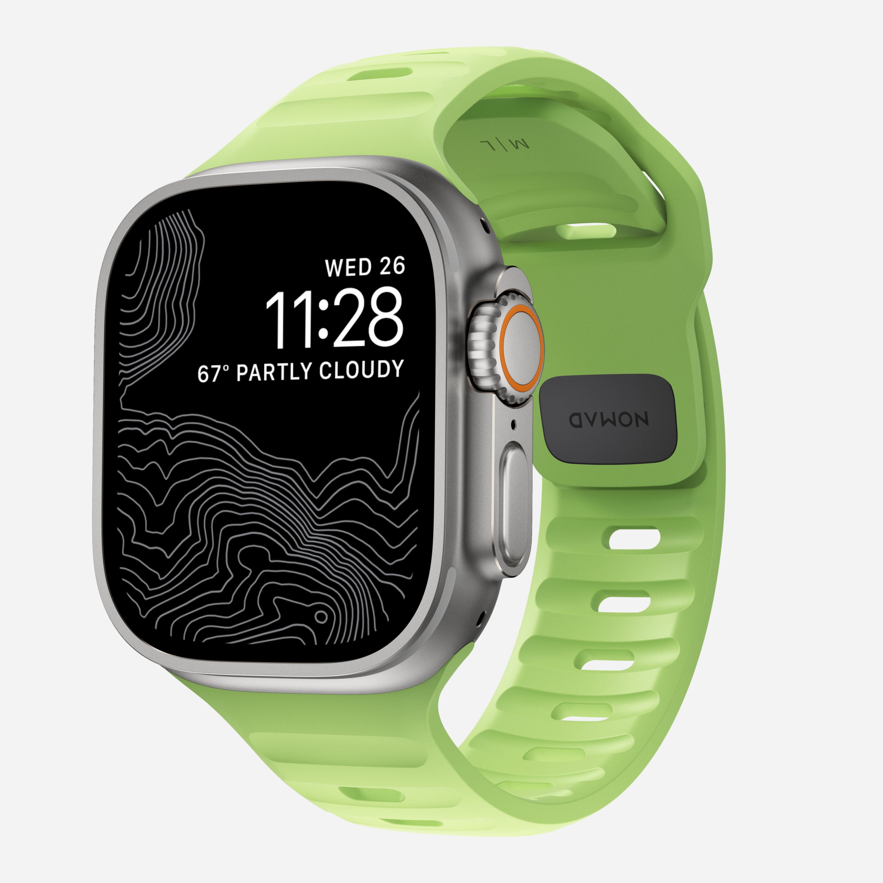 Nomad Waterproof Sport Band for Apple Watch 49mm / 46mm / 45mm