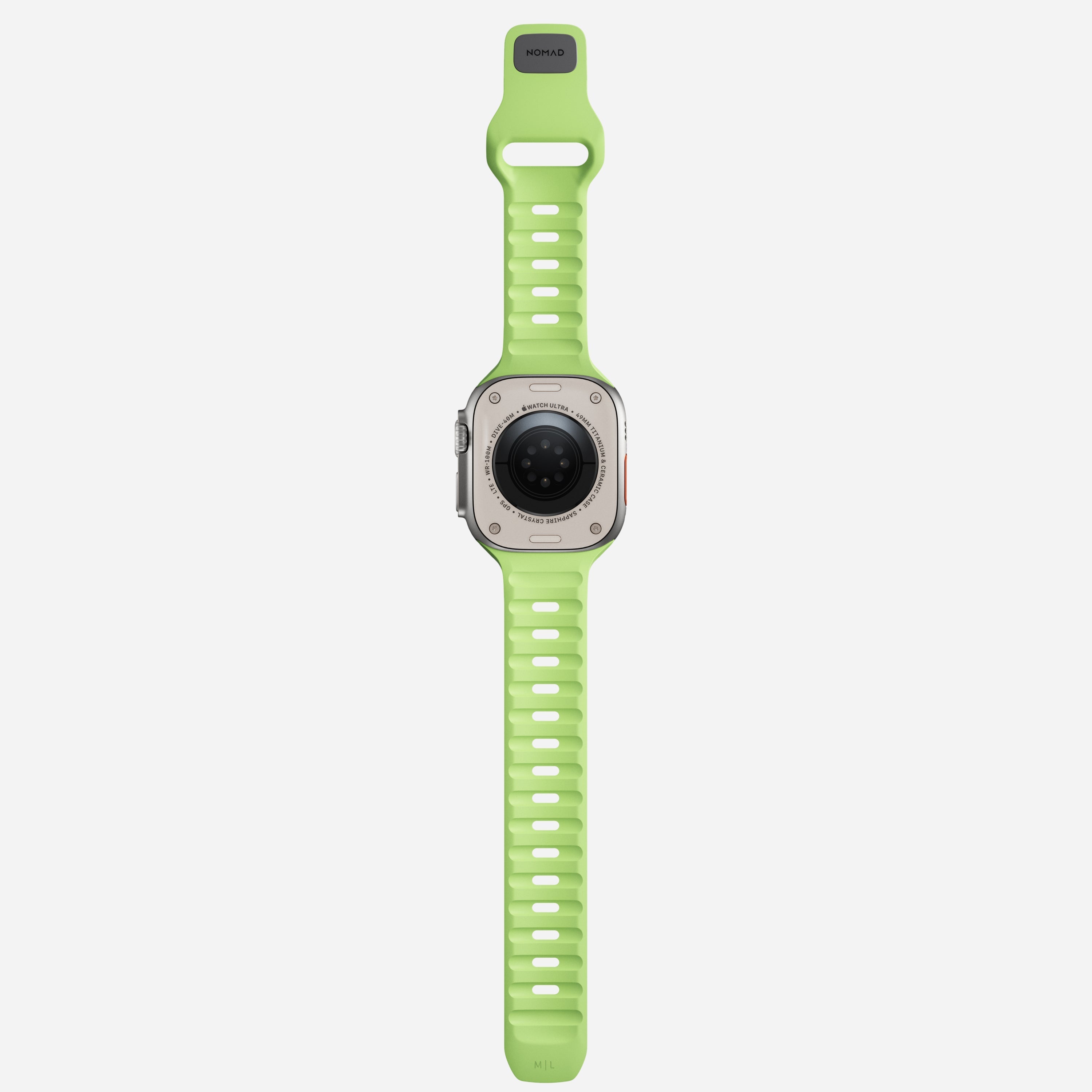 حزام رياضي مقاوم للماء نومات لساعة آبل 49mm / 46mm / 45mm