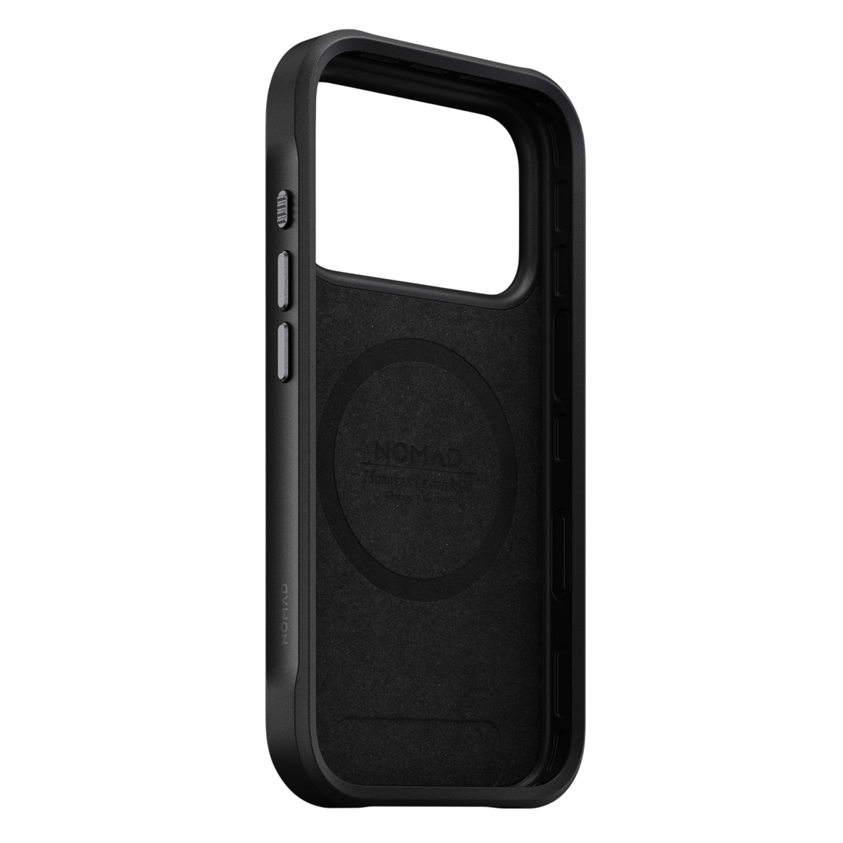 Nomad Rugged Leather Case for iPhone 18 Pro - detail