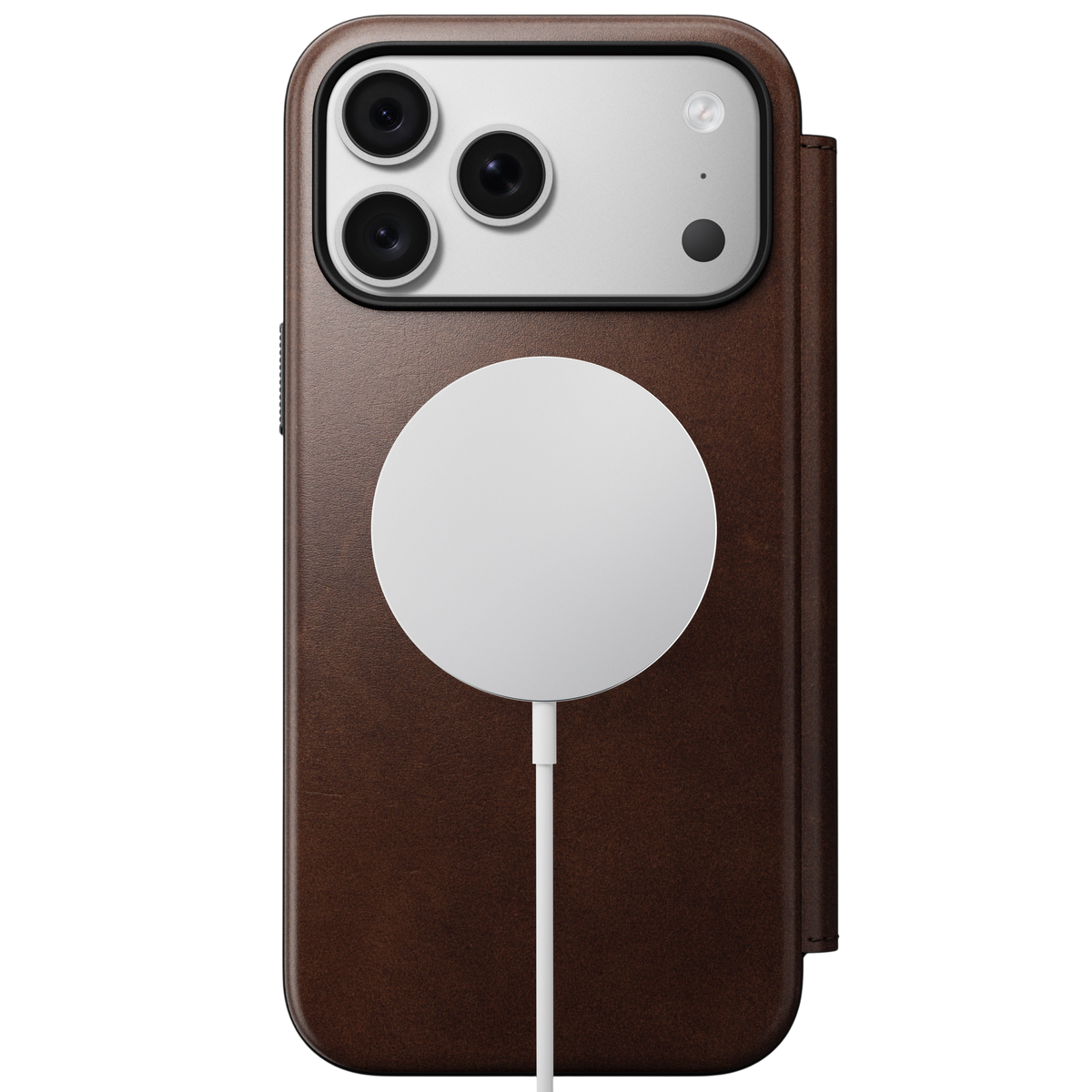 Nomad Modern Leather Folio Case for iPhone 18 Pro Max