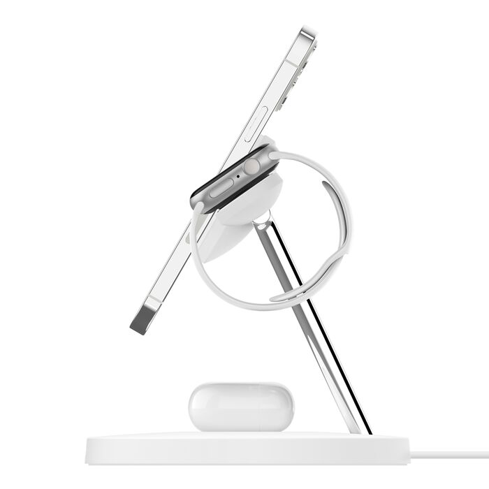 Belkin BoostCharge Pro 3-in-1 Wireless Charger with Official MagSafe Charging 15W
