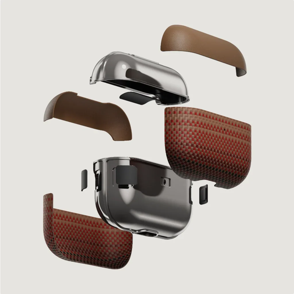 Pitaka Aramid Fiber Case for AirPods Pro 3/ AirPods Pro 2 / AirPods 4