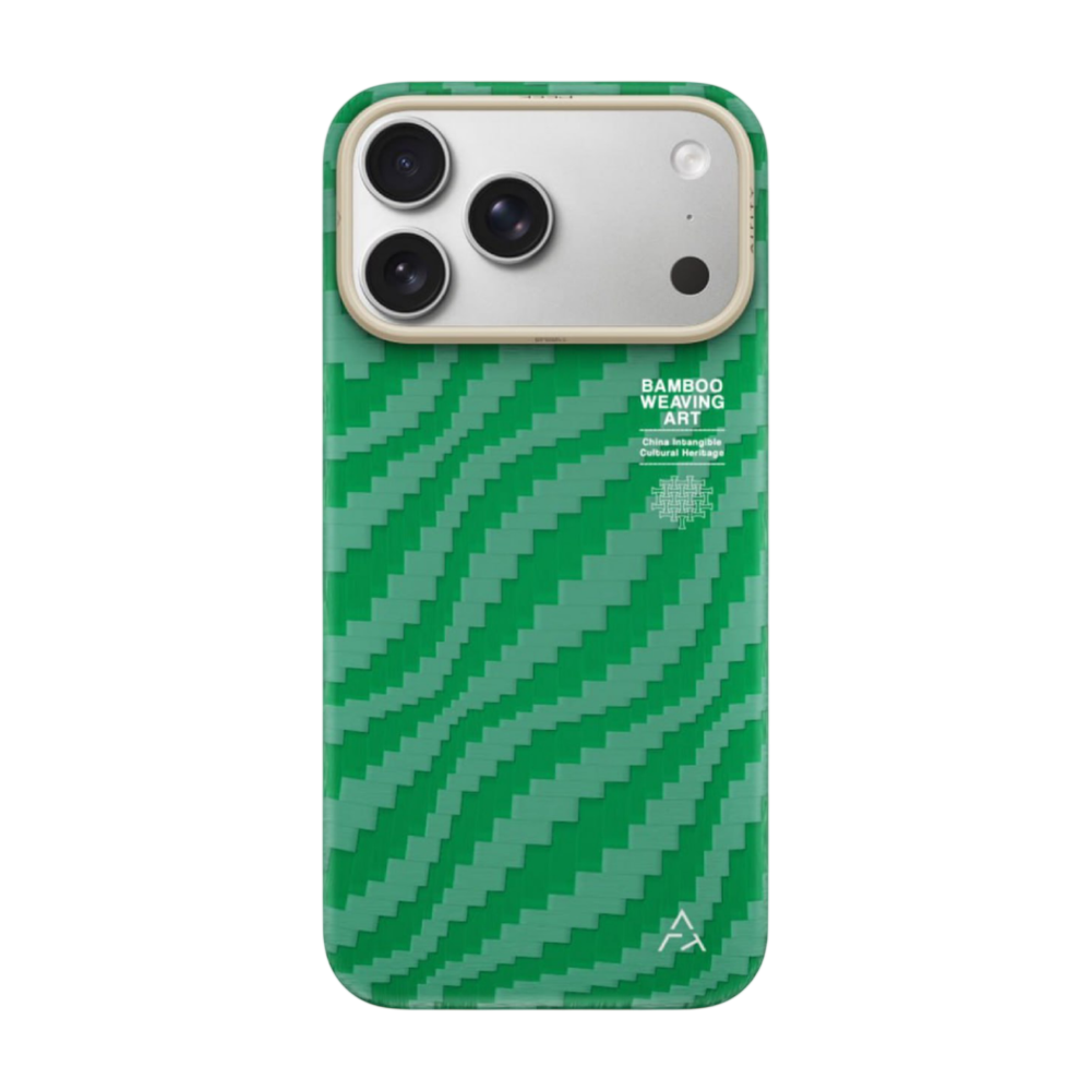 Airity Kevlar & Bamboo Weaving Case for iPhone 17 Pro & Pro Max