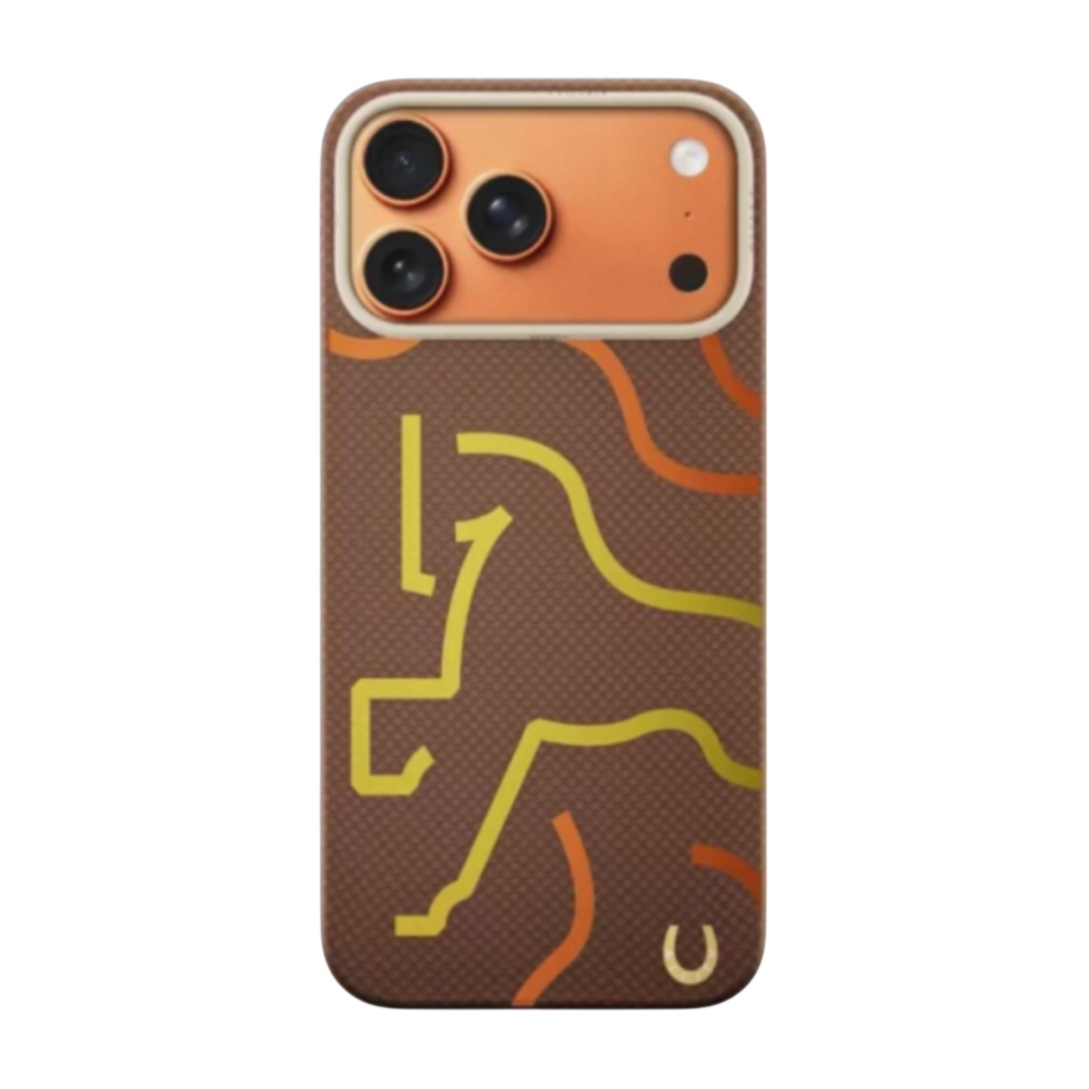 Airity Kevlar Autumn Chestnut Case for iPhone 17 Pro & Pro Max