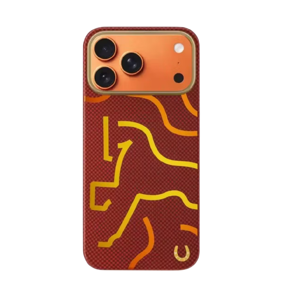 Airity Kevlar Autumn Chestnut Case for iPhone 17 Pro & Pro Max