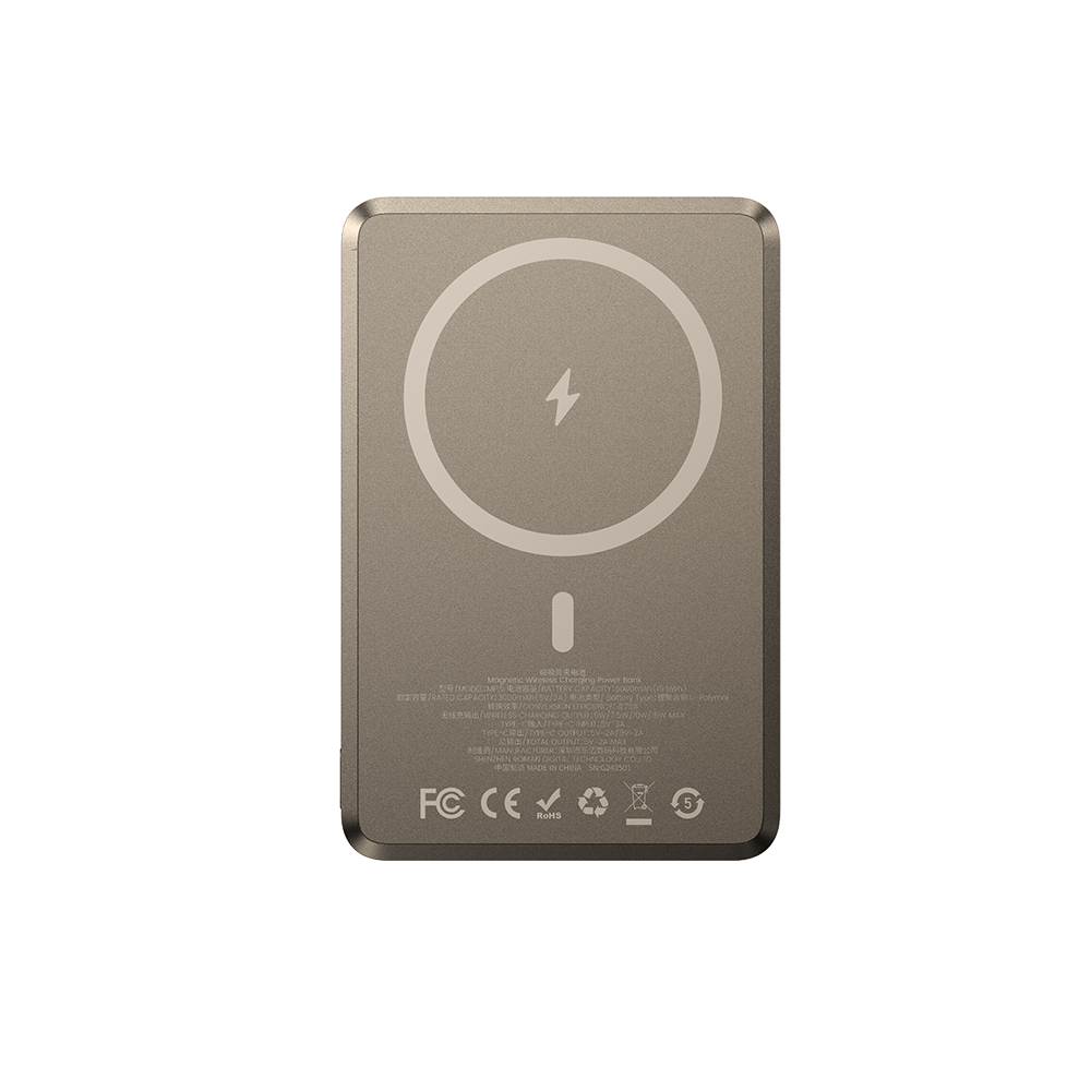 باور بانك Benks ArmorGo Ultra Slim Magsafe & USB-C Power Bank 5000mAh