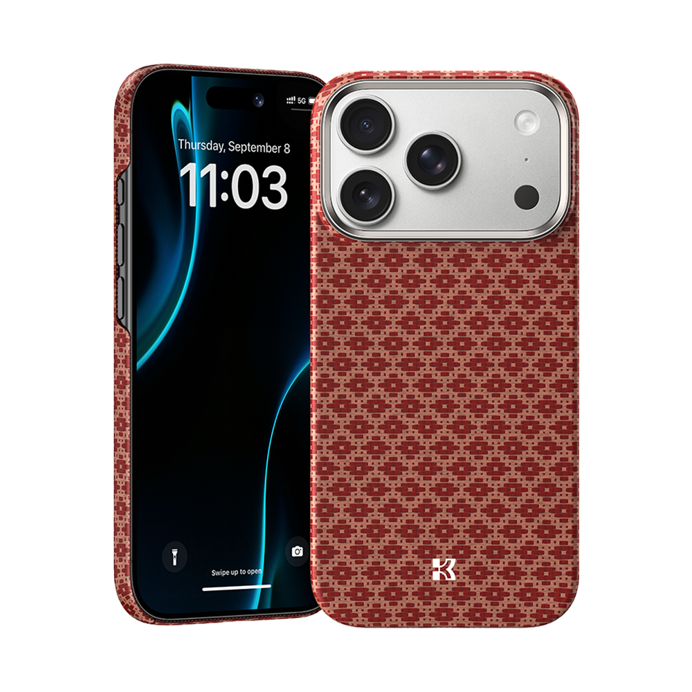 Benks ArmorGrid ArmorAir Case built with Kevlar® for iPhone 17 Pro & Pro Max - Terra Orange #color_terra-orange