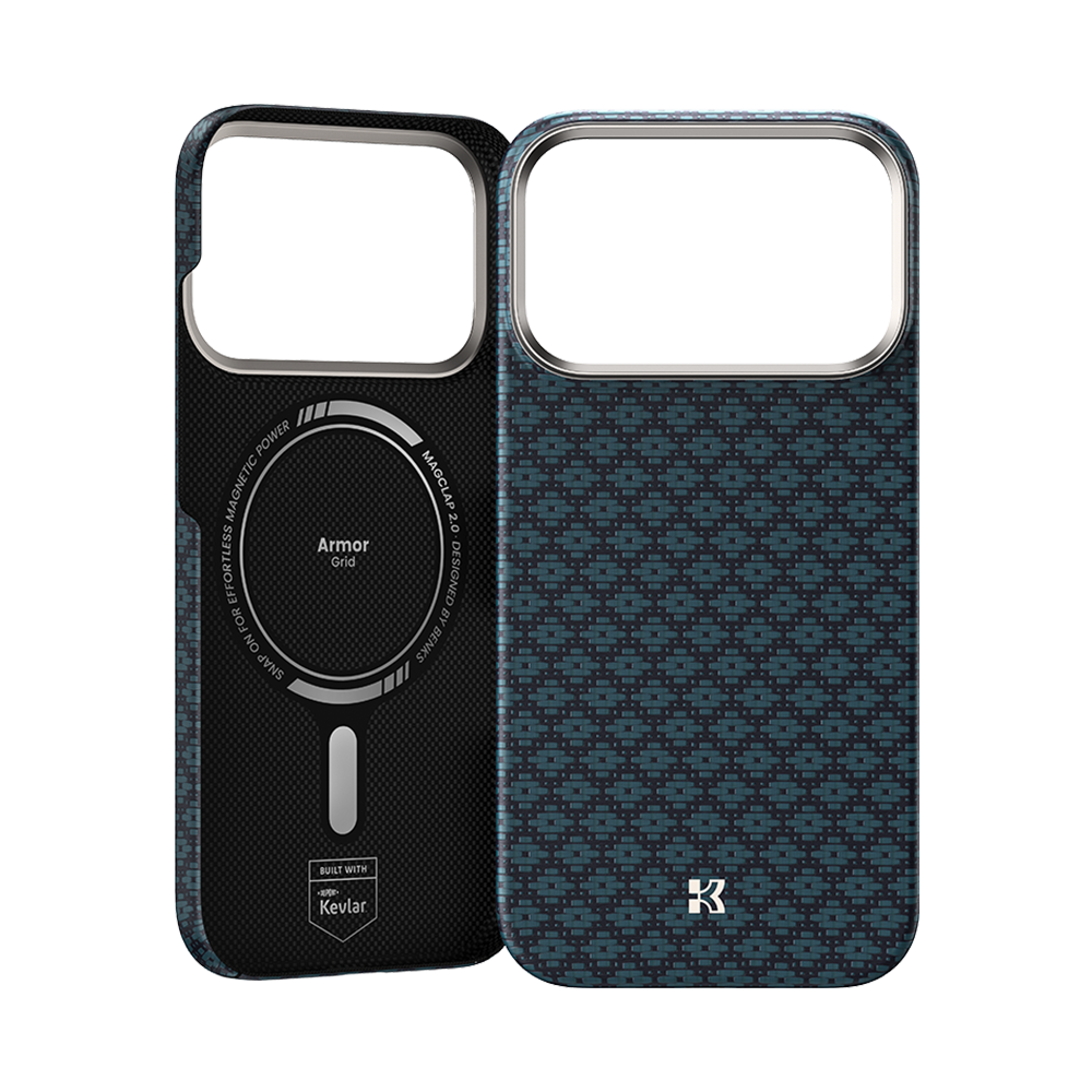 غلاف Benks ArmorGrid ArmorAir المصنوع من كيفلار® لهاتف iPhone 17 Pro Max / 17 Pro